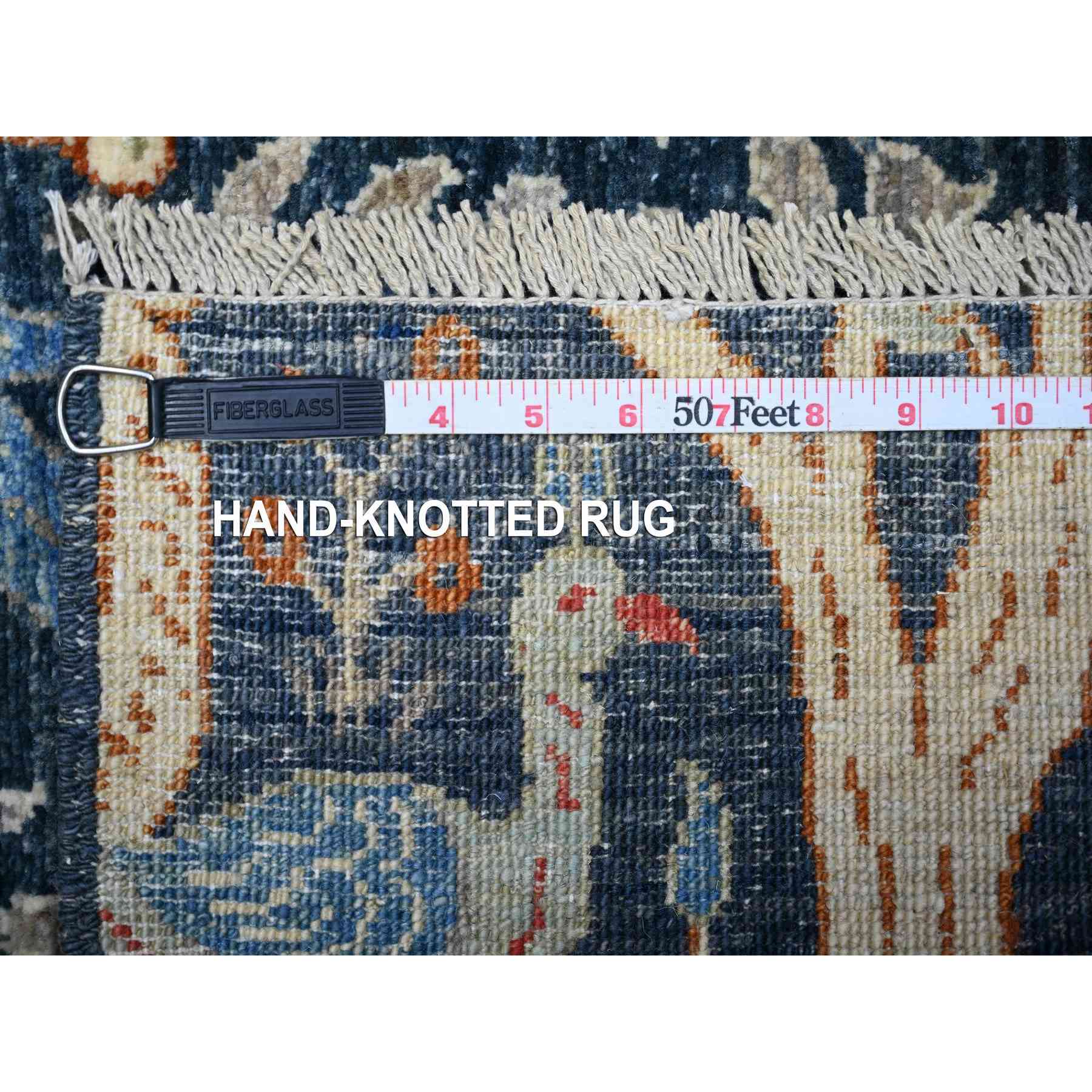 Oushak-And-Peshawar-Hand-Knotted-Rug-442520