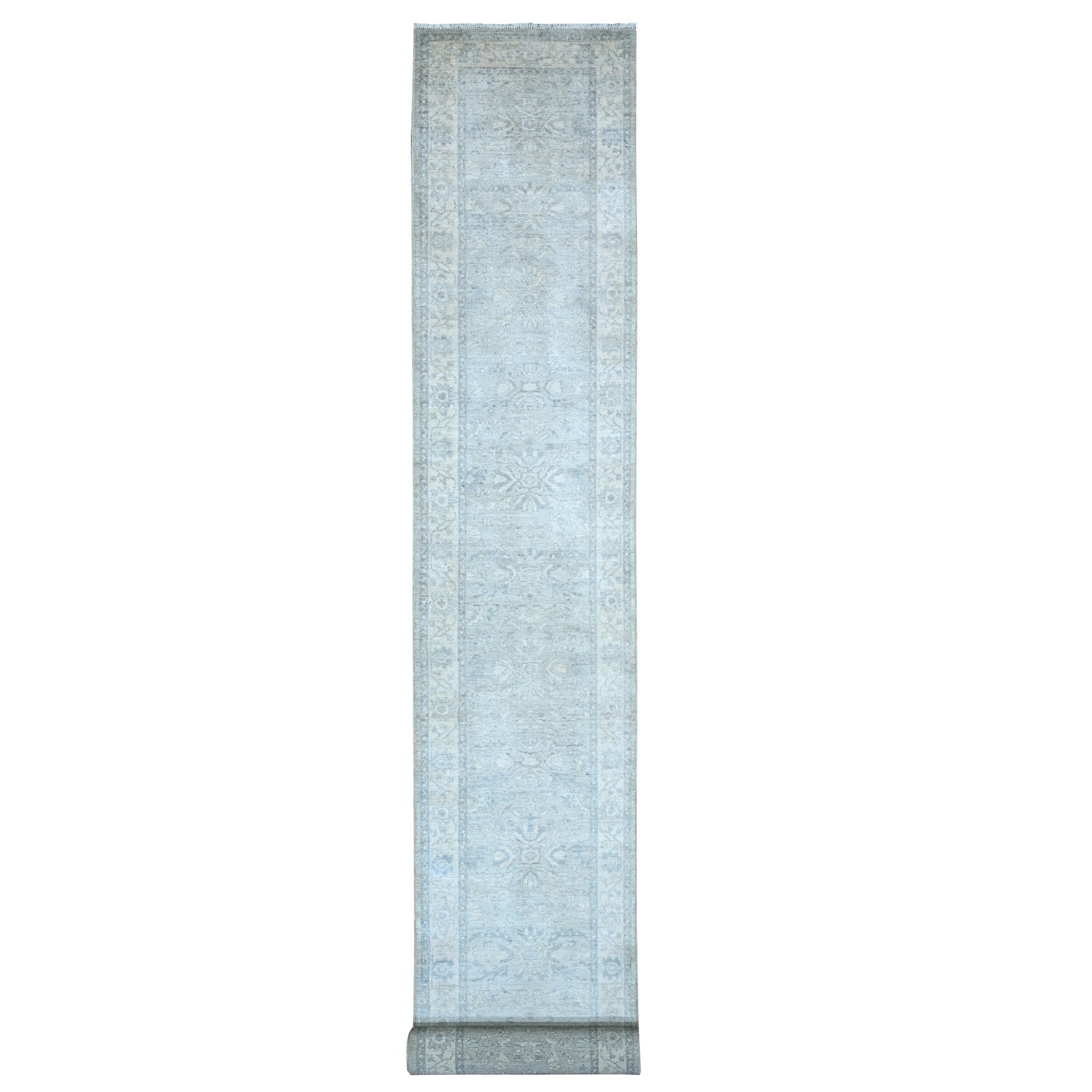 Oushak-And-Peshawar-Hand-Knotted-Rug-442655