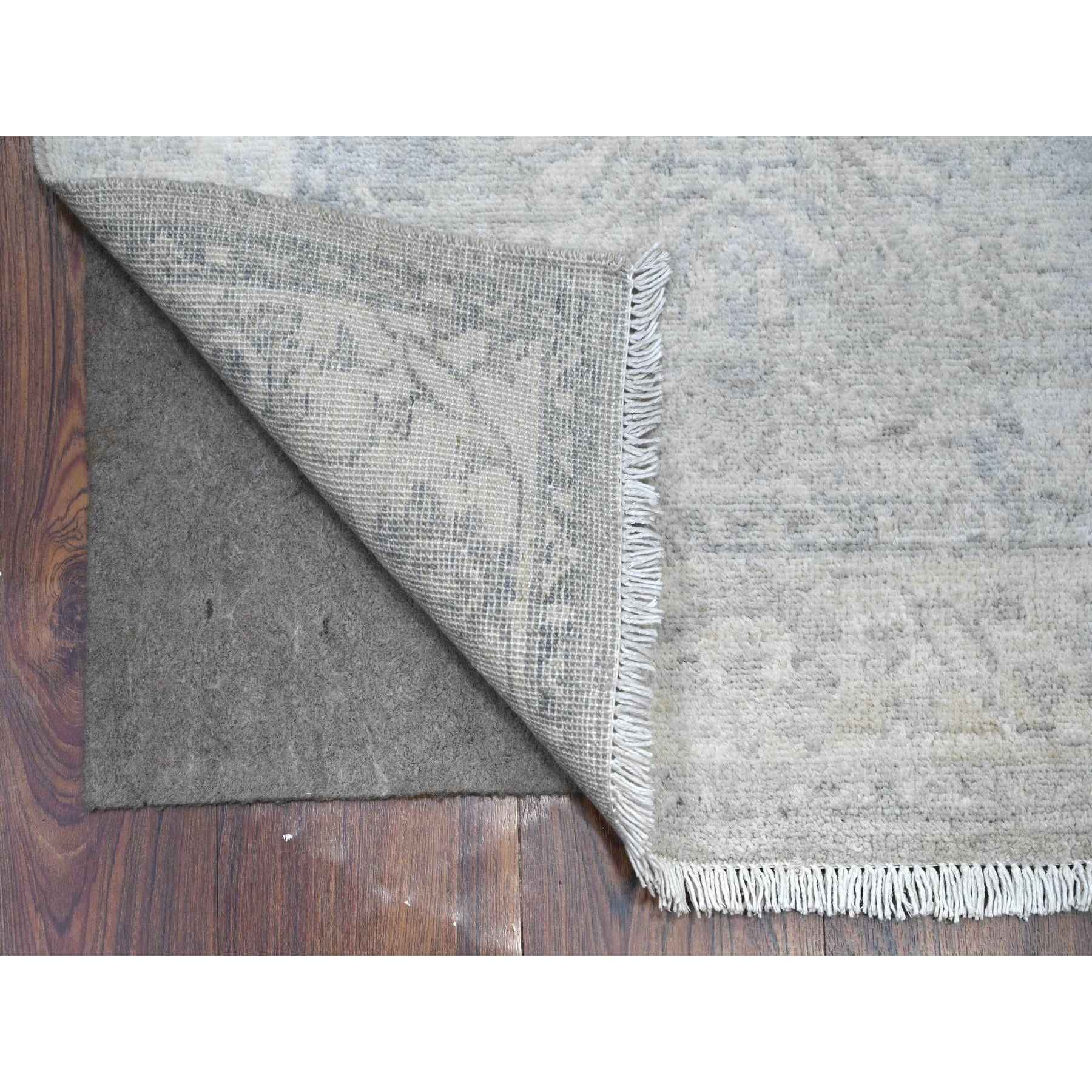 Oushak-And-Peshawar-Hand-Knotted-Rug-442655