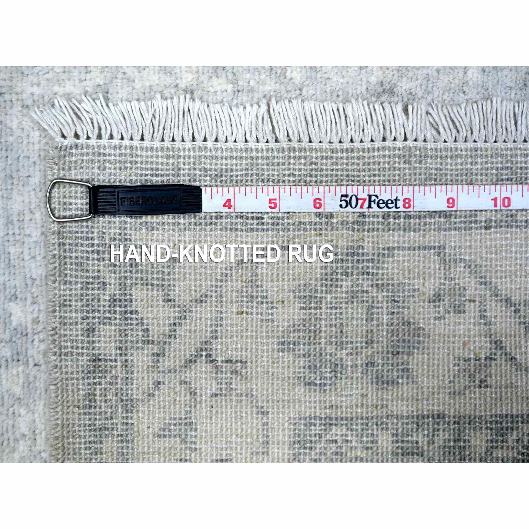Oushak-And-Peshawar-Hand-Knotted-Rug-442655