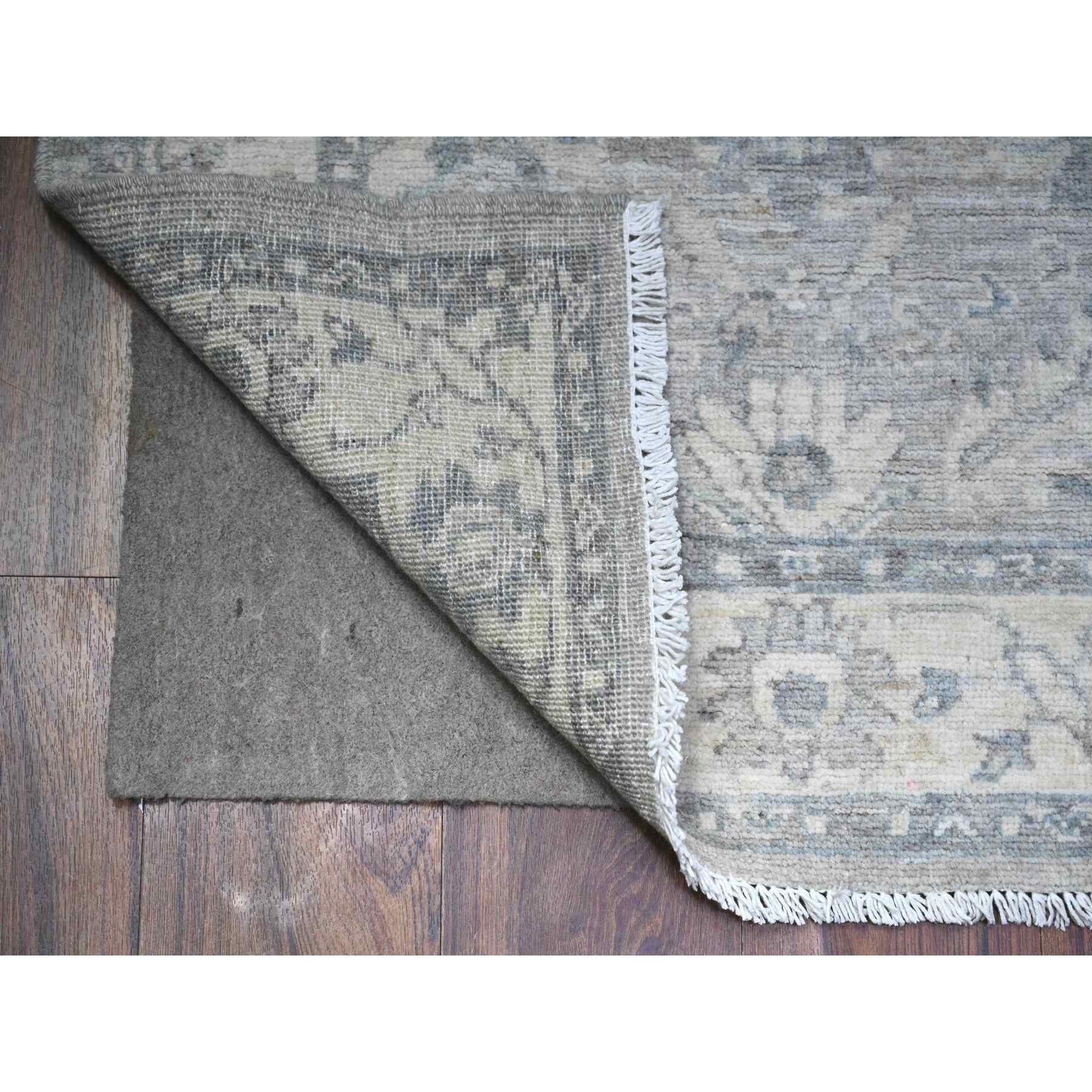 Oushak-And-Peshawar-Hand-Knotted-Rug-442680