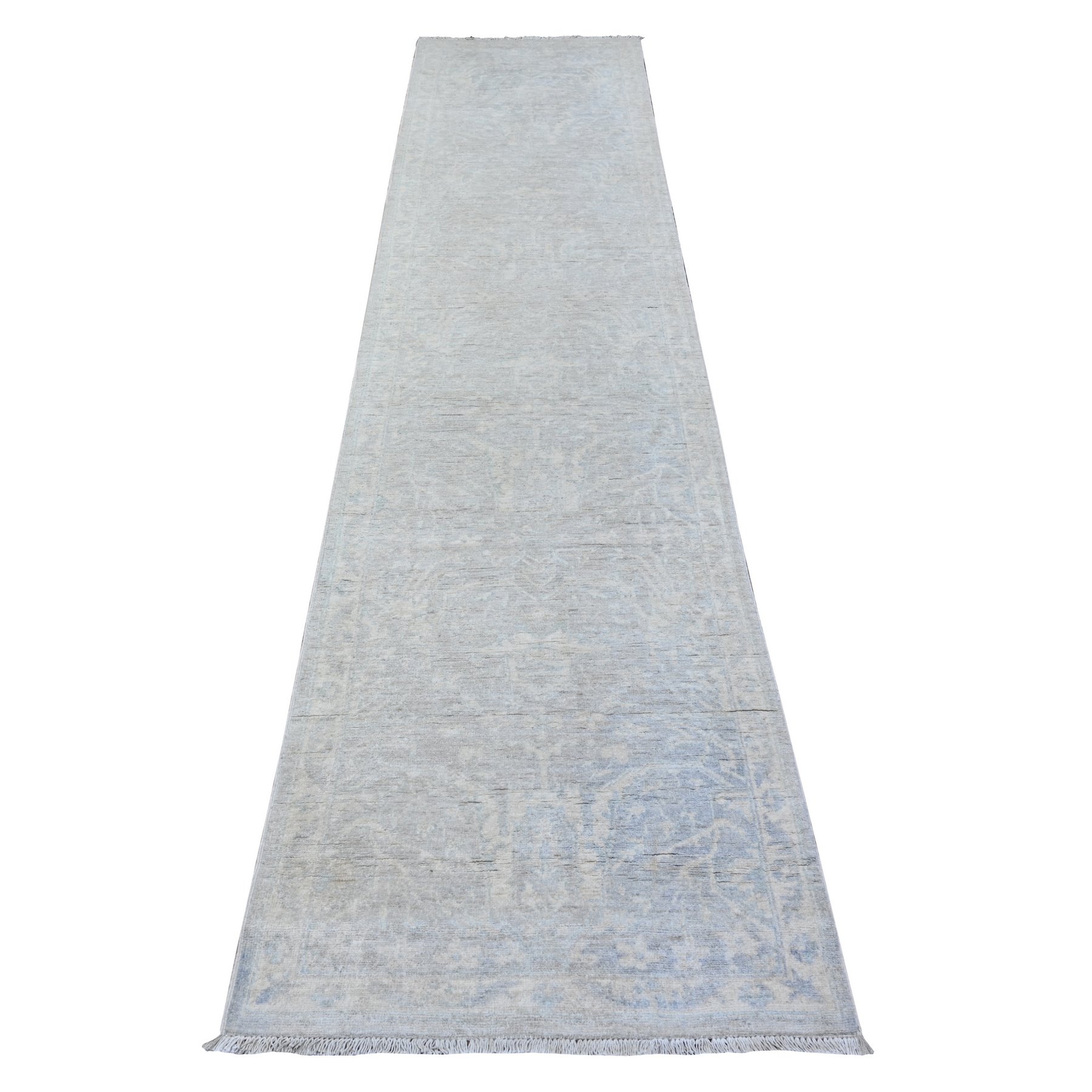 Oushak-And-Peshawar-Hand-Knotted-Rug-442735