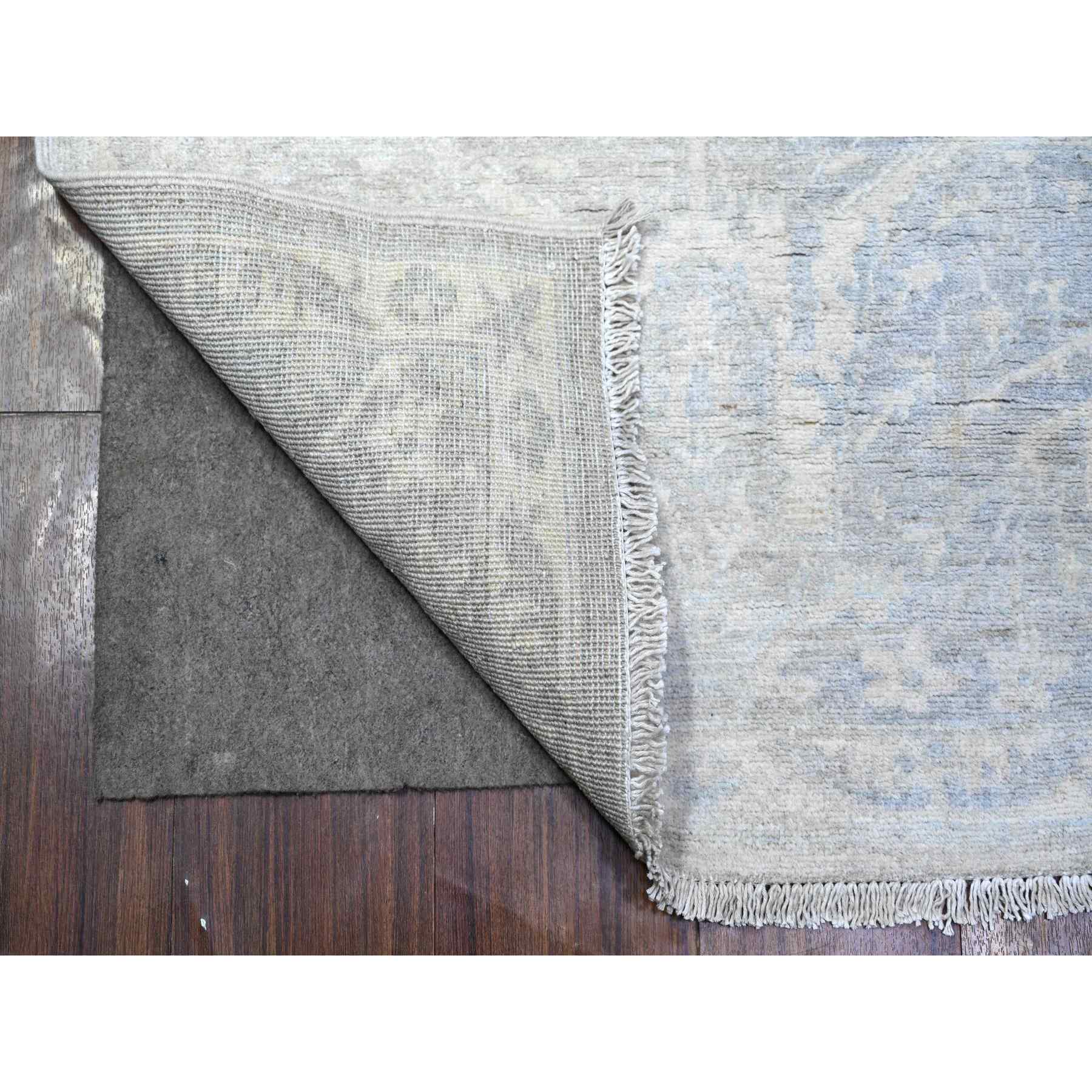 Oushak-And-Peshawar-Hand-Knotted-Rug-442735