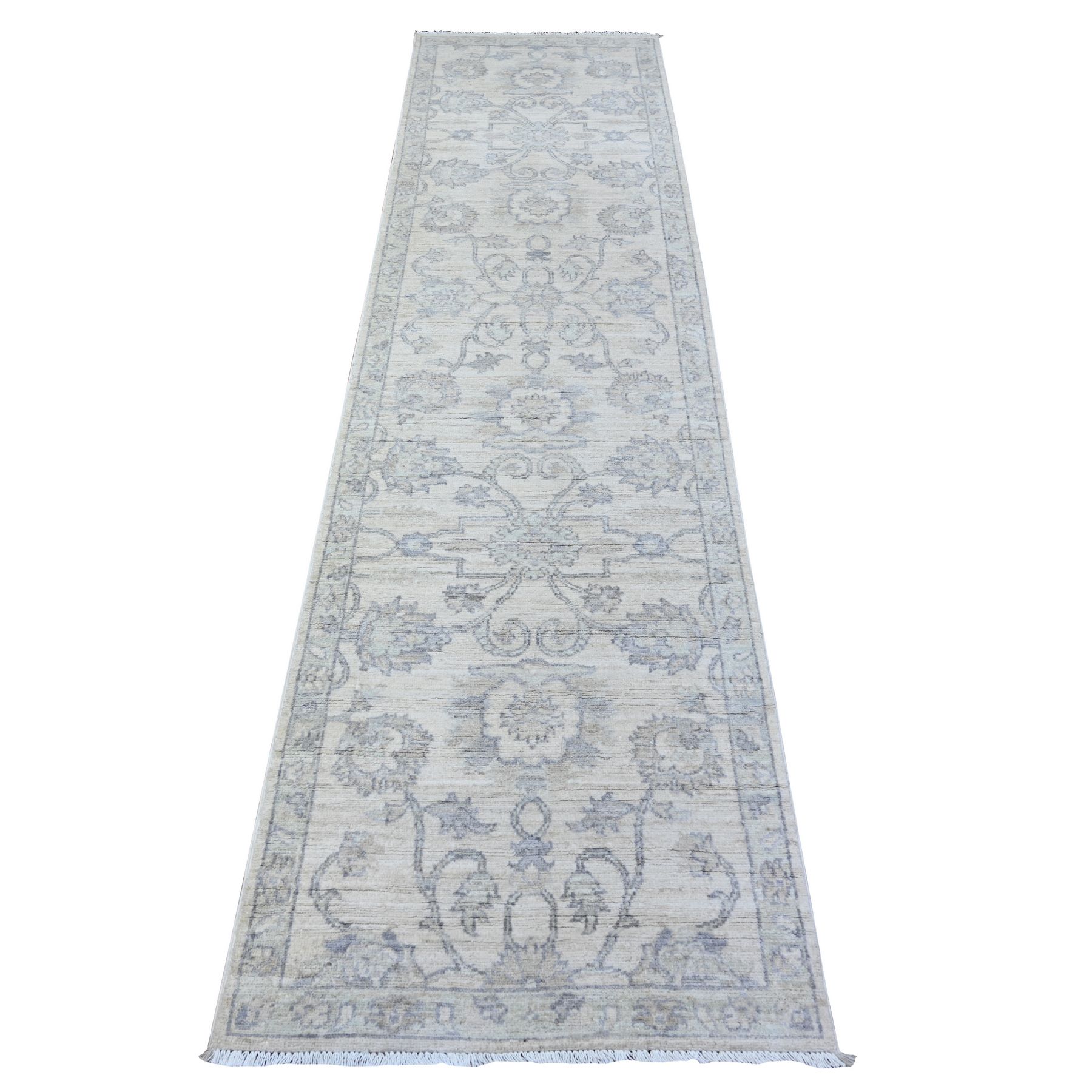 Oushak-And-Peshawar-Hand-Knotted-Rug-442750