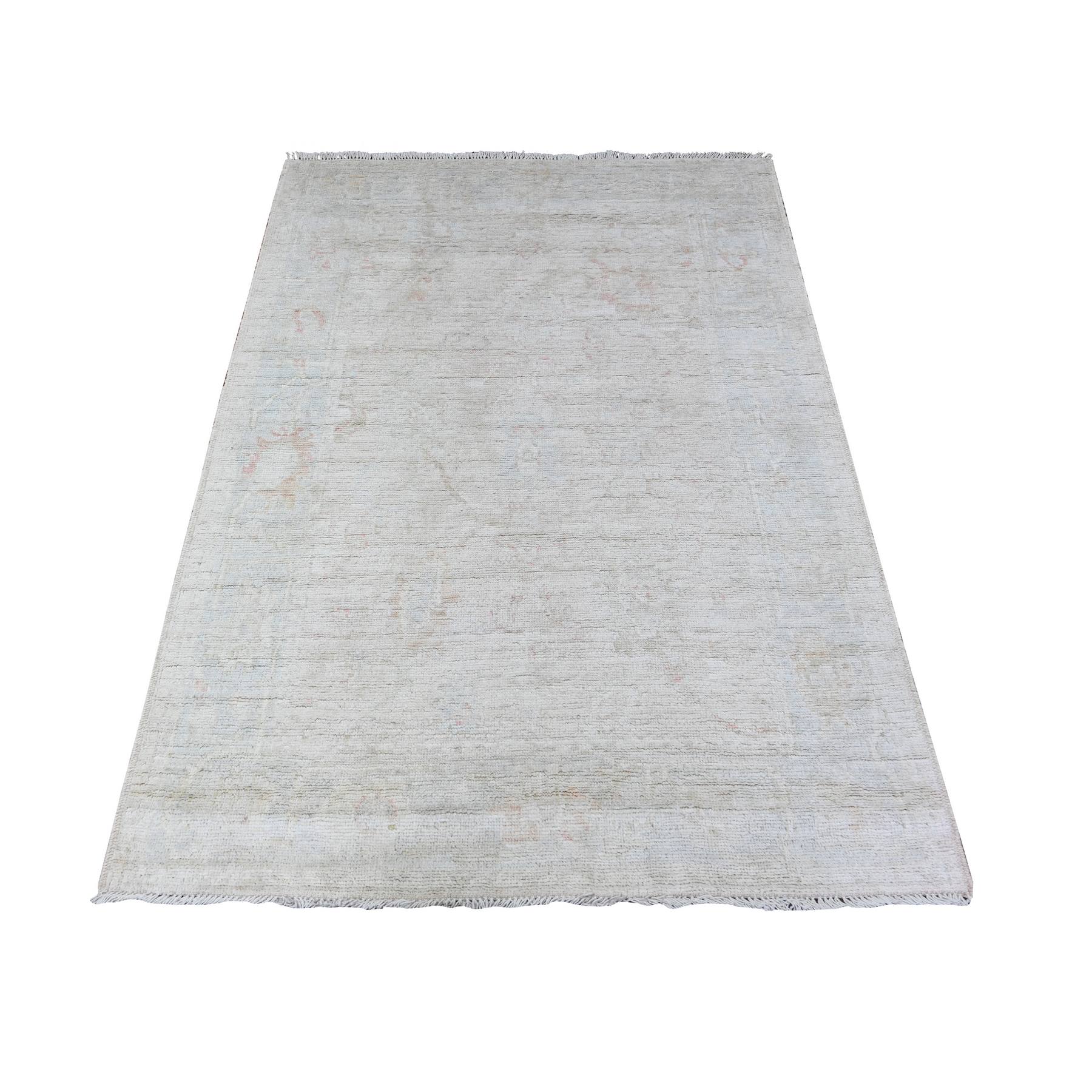 Oushak-And-Peshawar-Hand-Knotted-Rug-442850