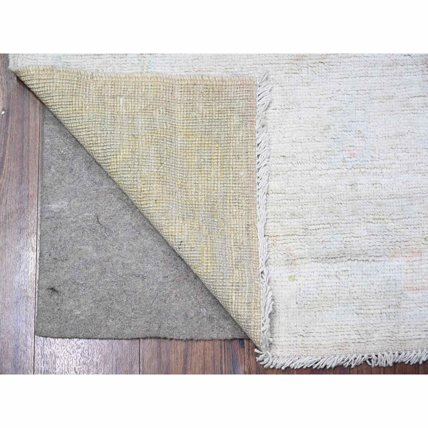Oushak-And-Peshawar-Hand-Knotted-Rug-442850