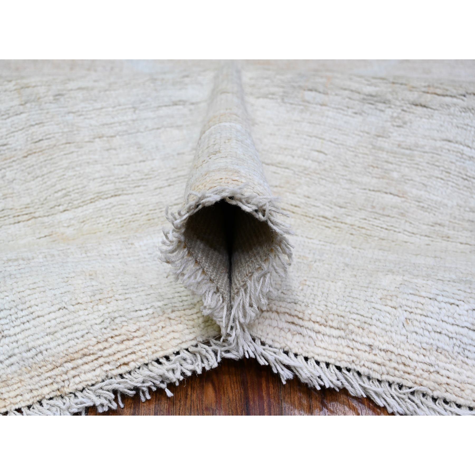 Oushak-And-Peshawar-Hand-Knotted-Rug-442895