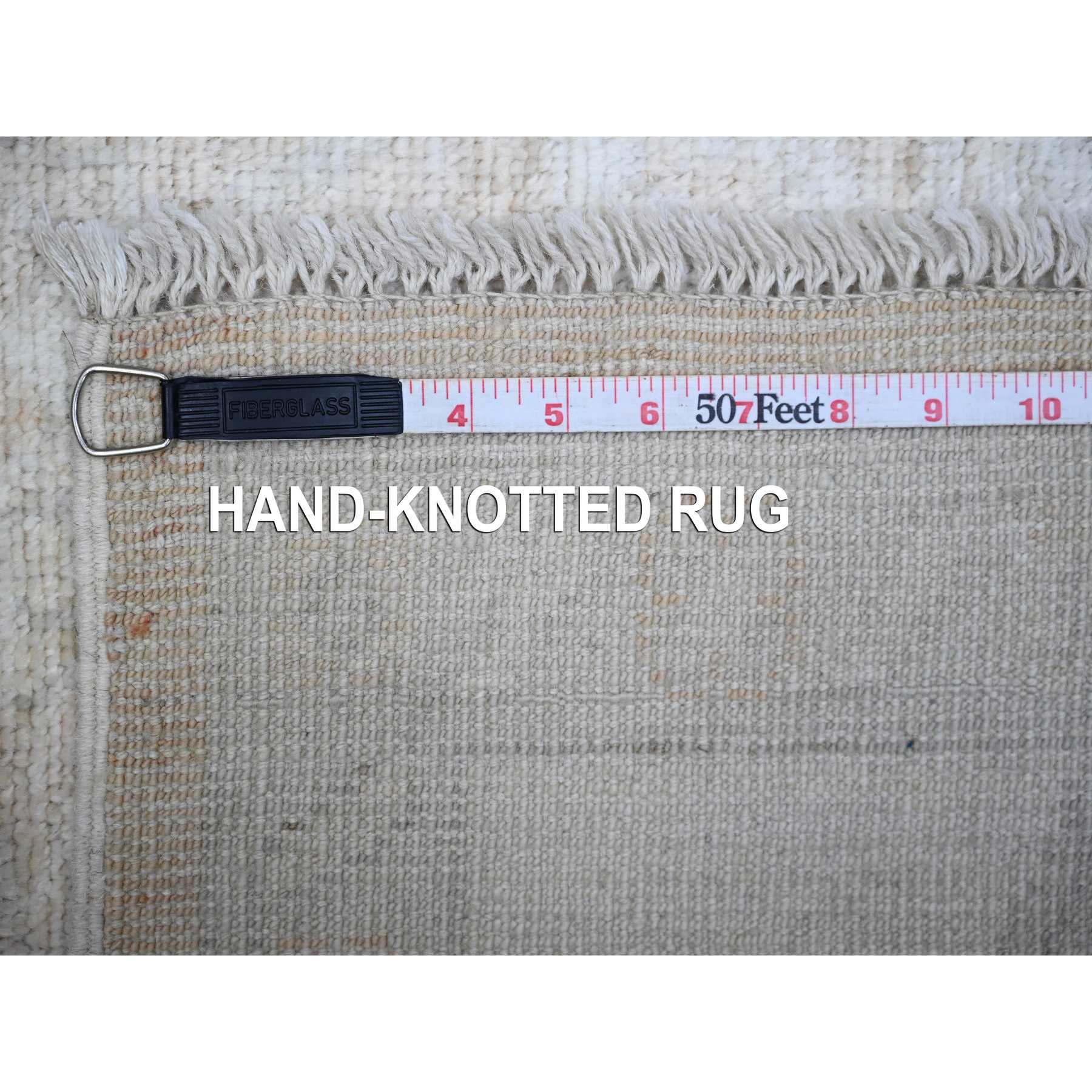 Oushak-And-Peshawar-Hand-Knotted-Rug-442895