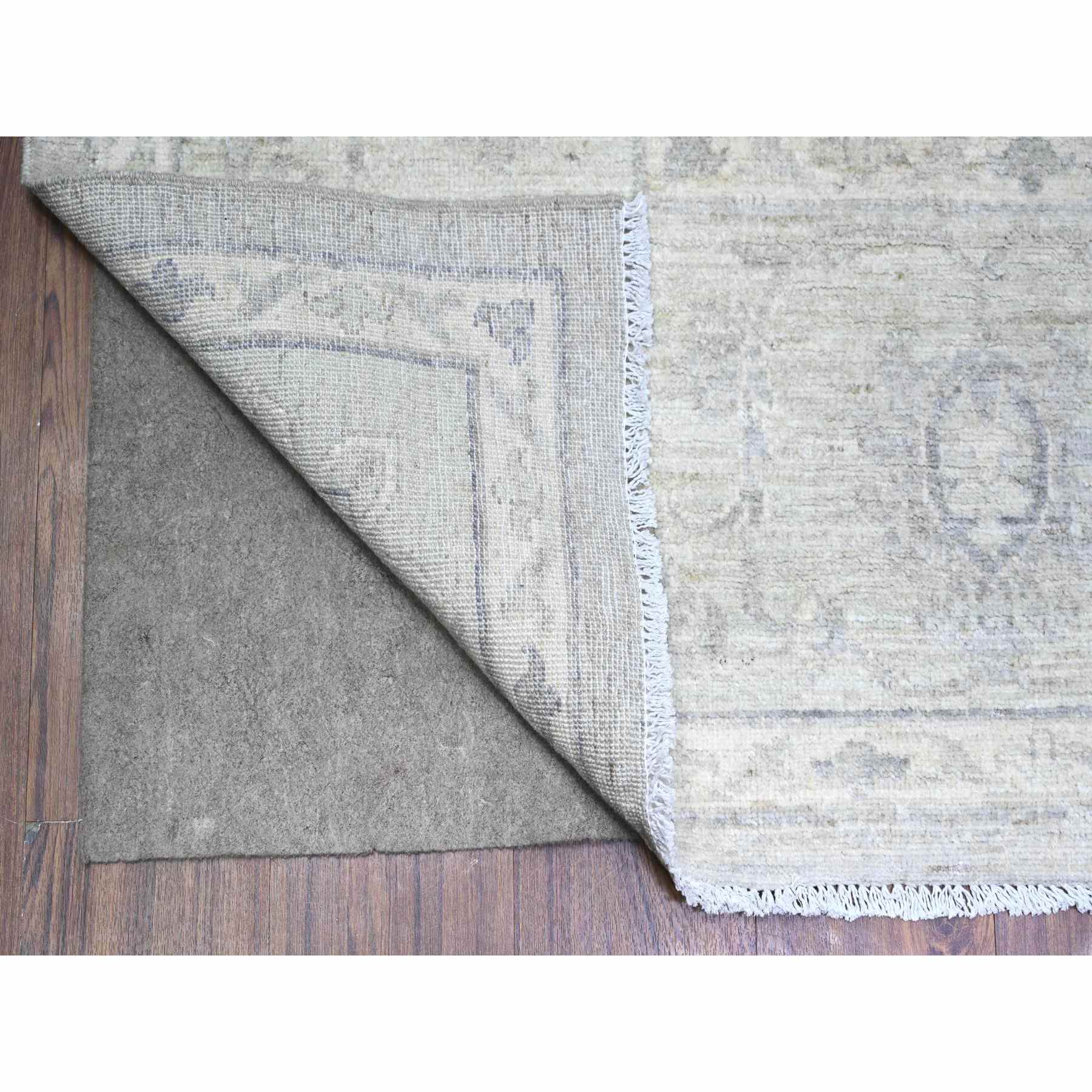 Oushak-And-Peshawar-Hand-Knotted-Rug-442910