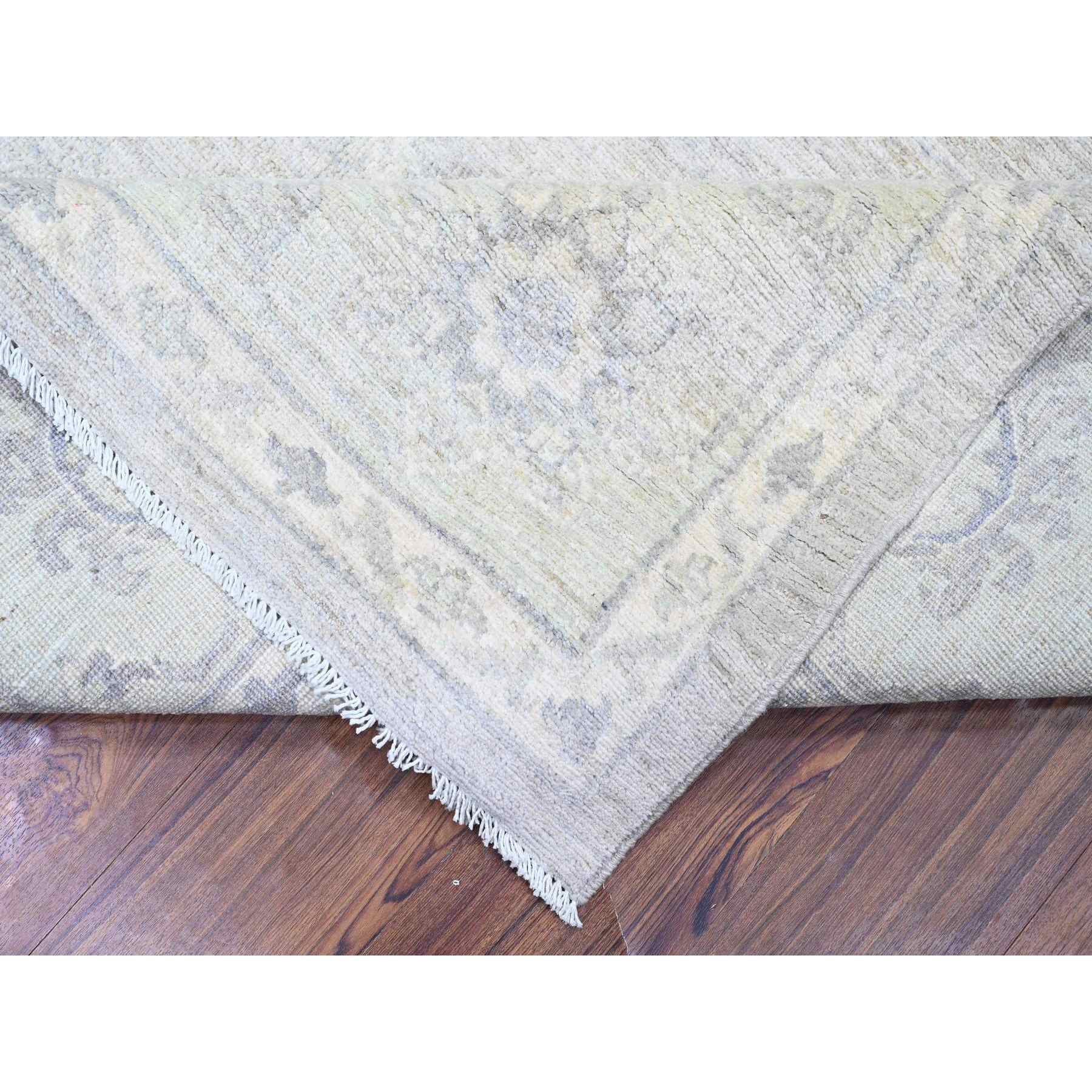 Oushak-And-Peshawar-Hand-Knotted-Rug-442910