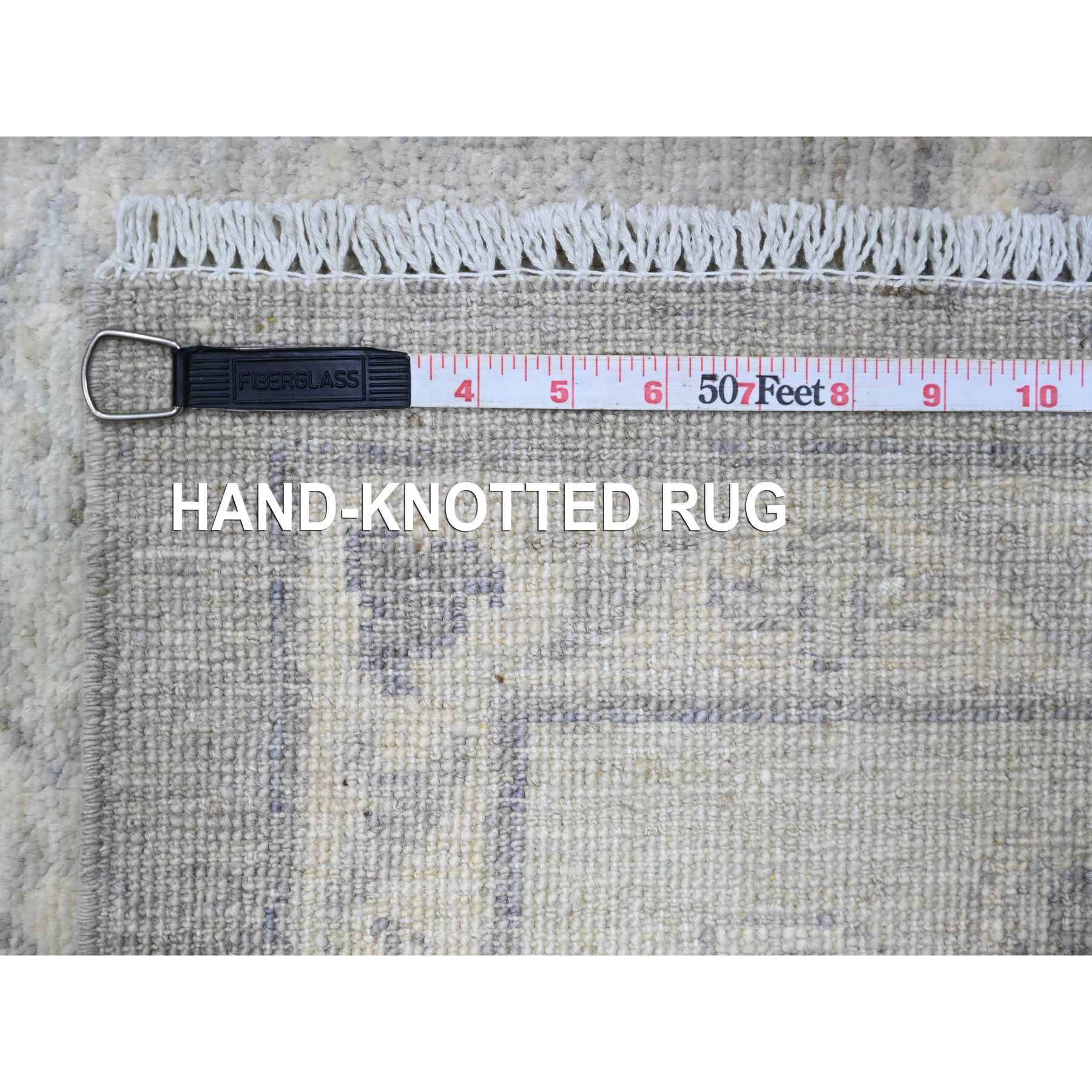 Oushak-And-Peshawar-Hand-Knotted-Rug-442910