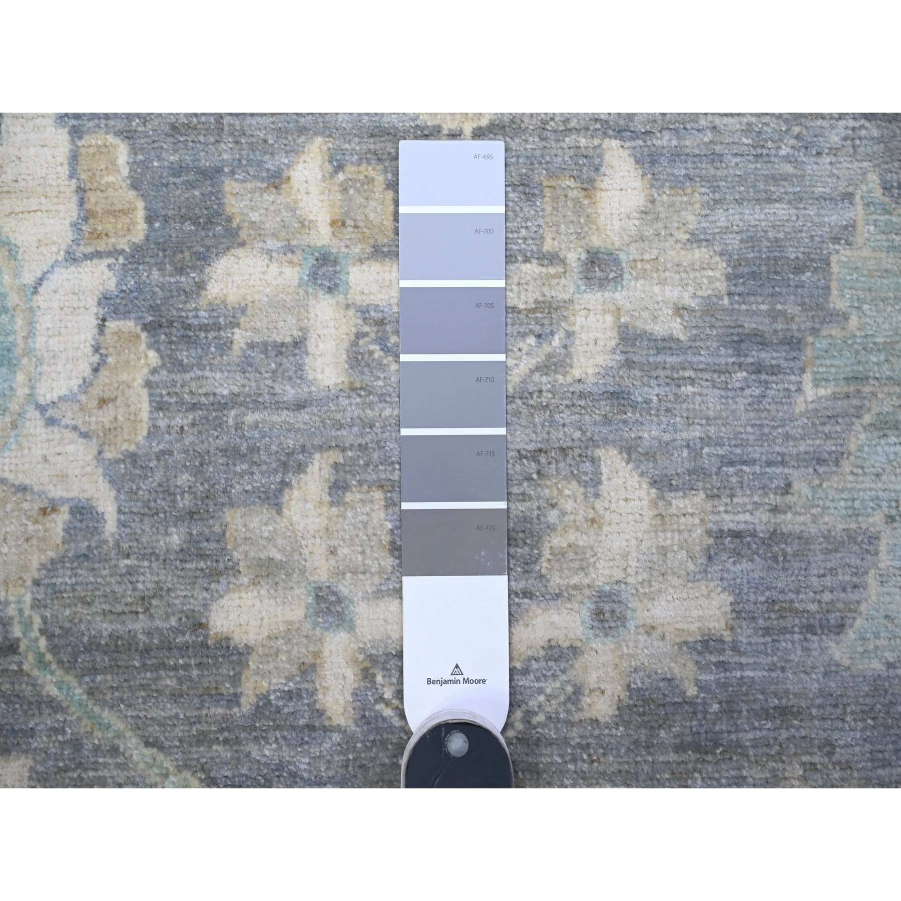 Oushak-And-Peshawar-Hand-Knotted-Rug-442920