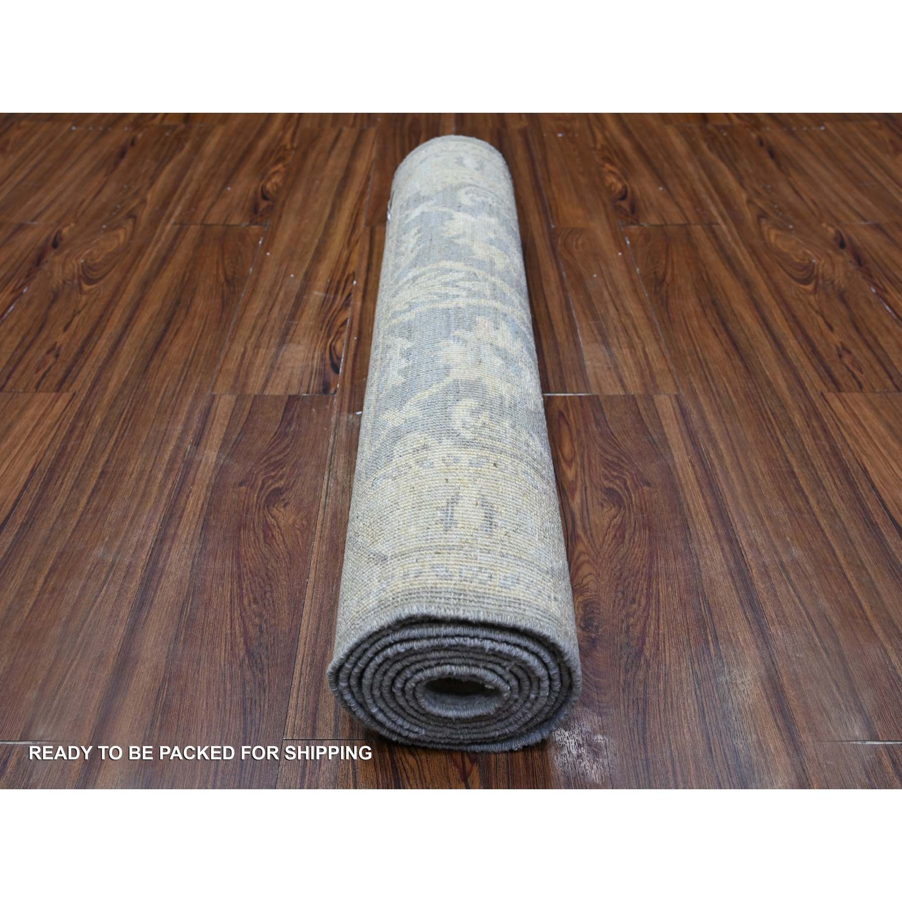 Oushak-And-Peshawar-Hand-Knotted-Rug-442935