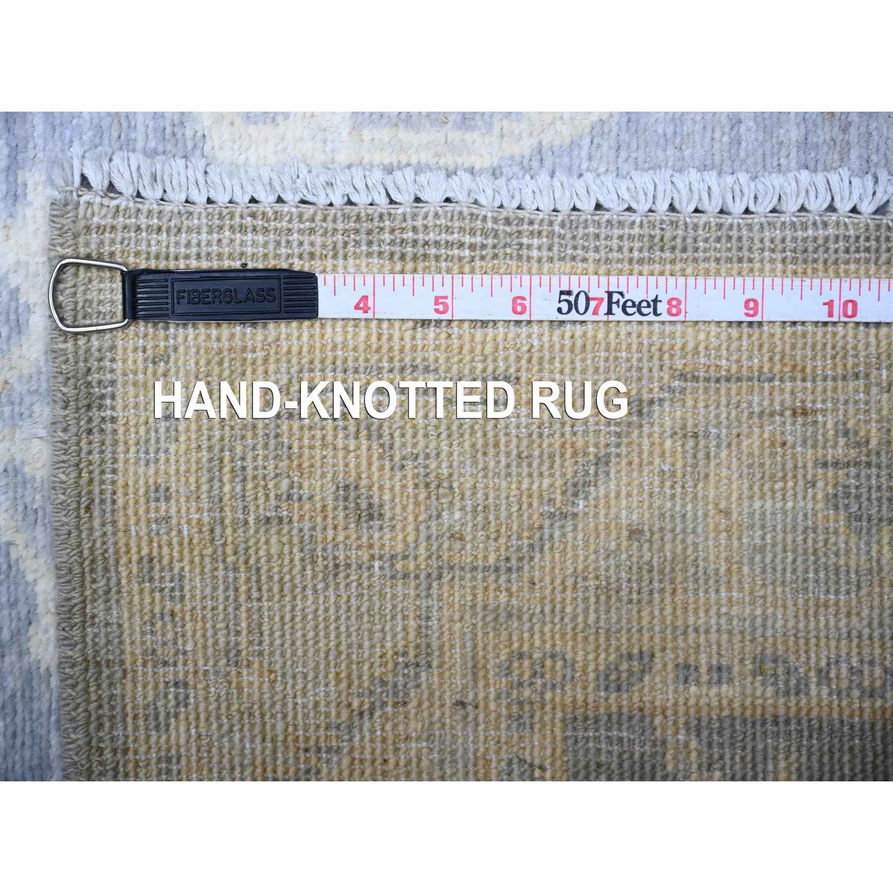Oushak-And-Peshawar-Hand-Knotted-Rug-442935