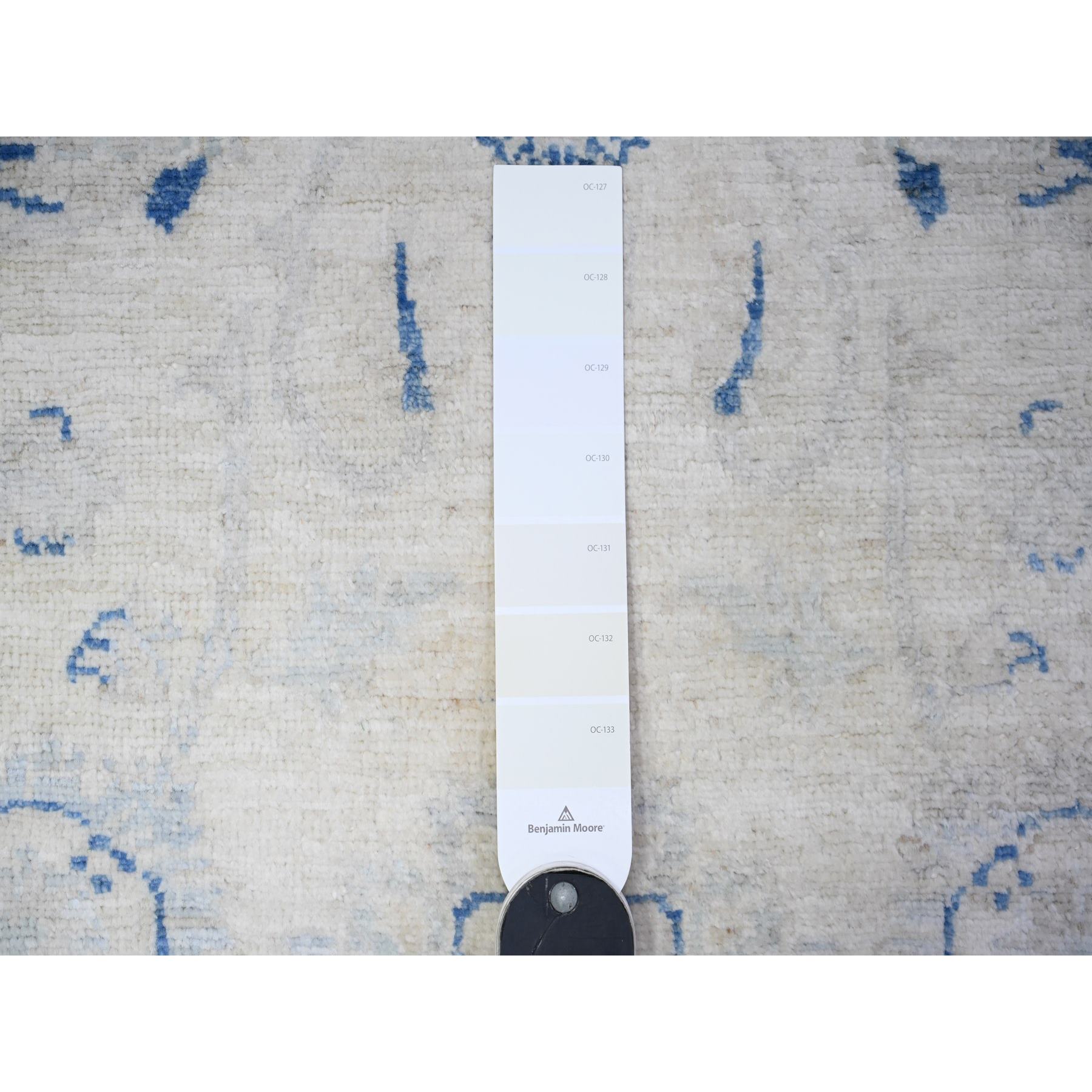 Oushak-And-Peshawar-Hand-Knotted-Rug-442960