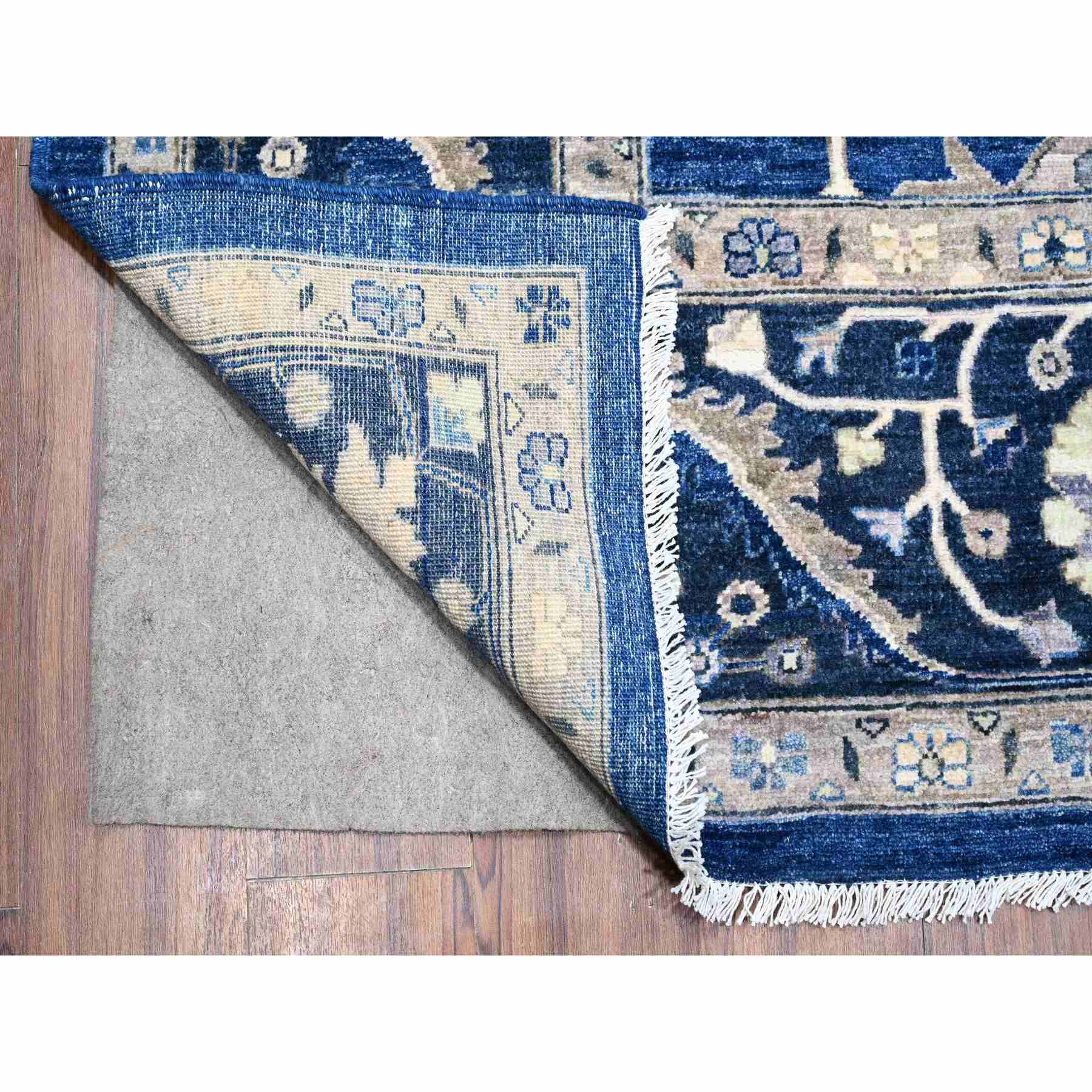 Oushak-And-Peshawar-Hand-Knotted-Rug-443230