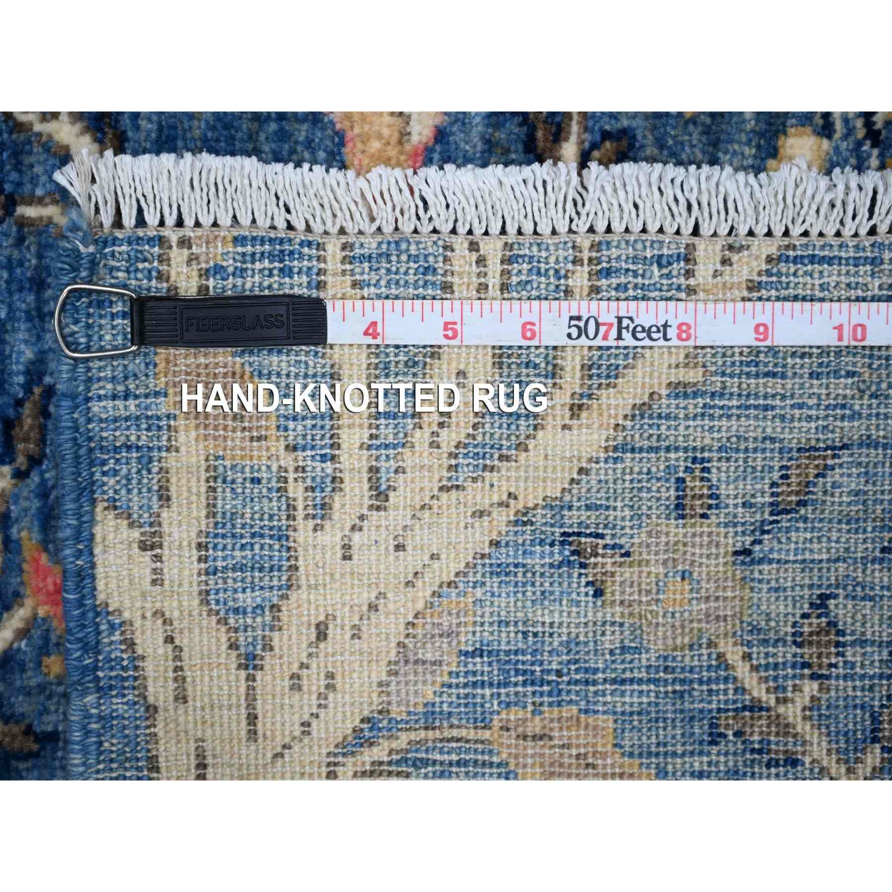 Oushak-And-Peshawar-Hand-Knotted-Rug-443625