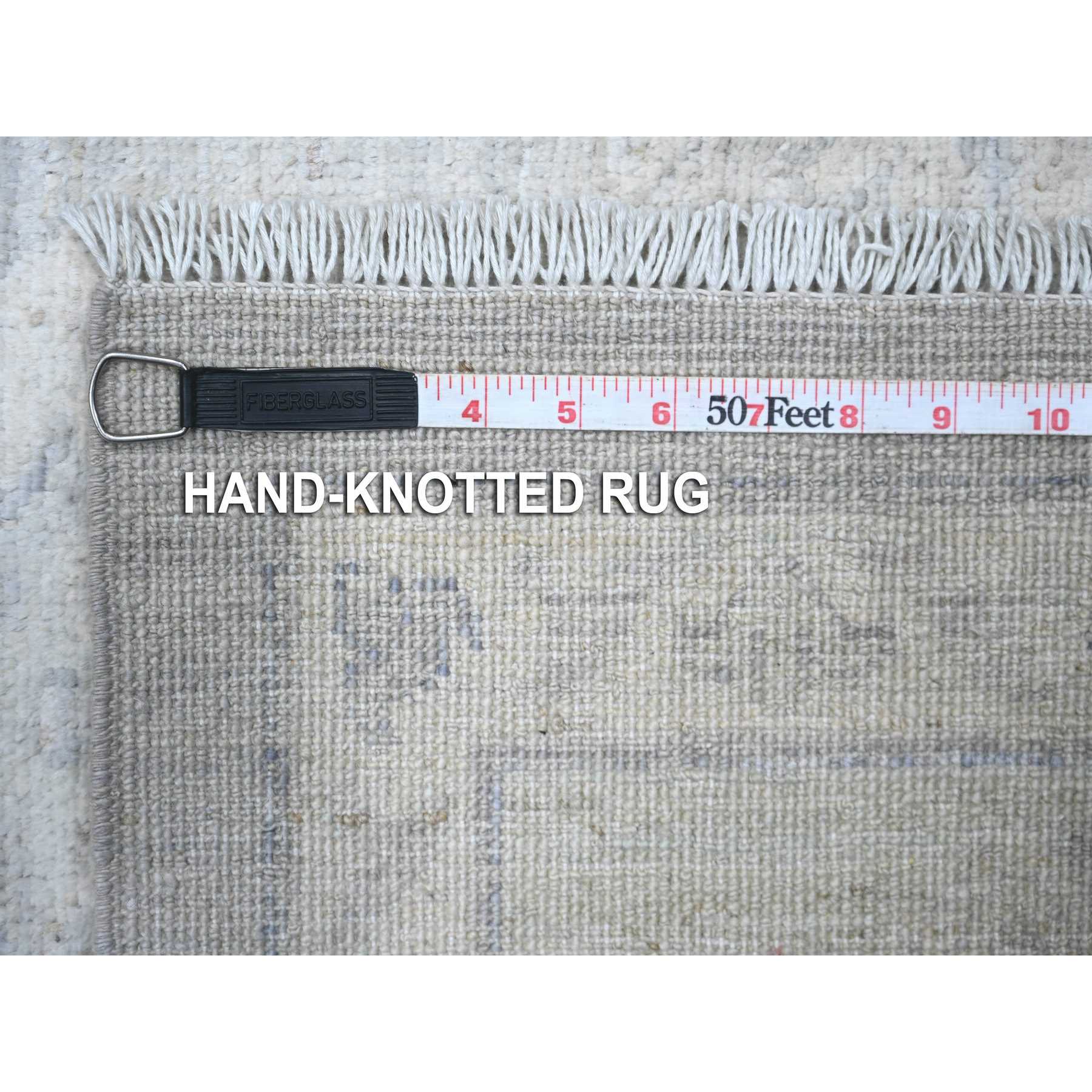 Oushak-And-Peshawar-Hand-Knotted-Rug-443745