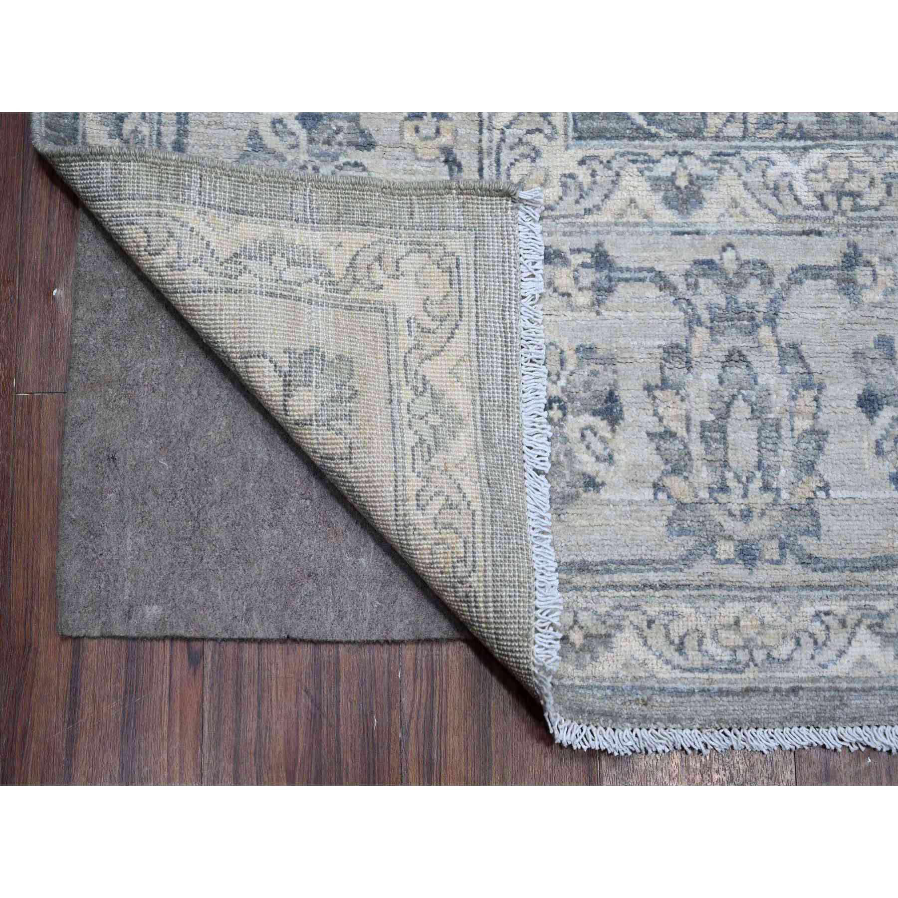 Oushak-And-Peshawar-Hand-Knotted-Rug-444910