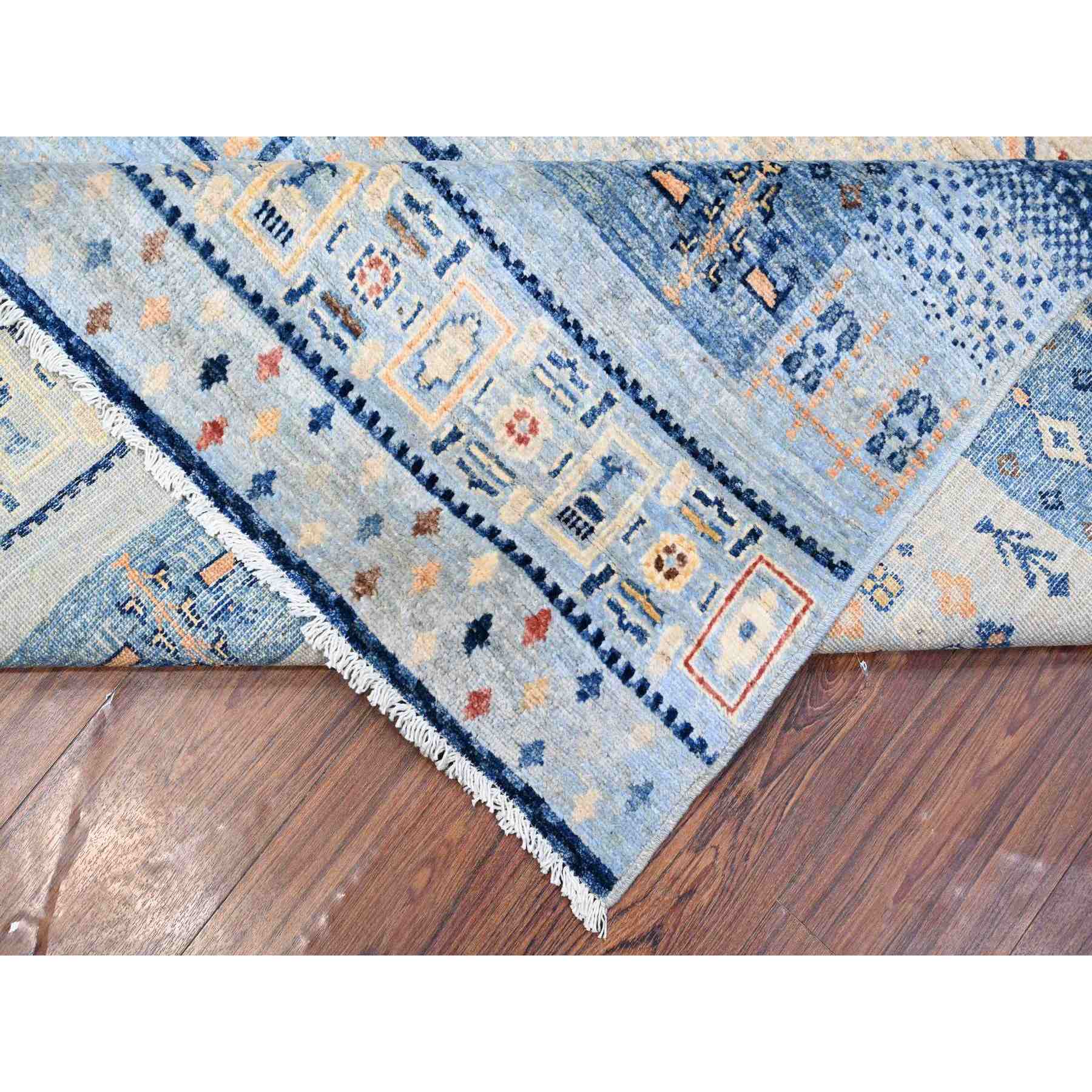 Tribal-Geometric-Hand-Knotted-Rug-443945