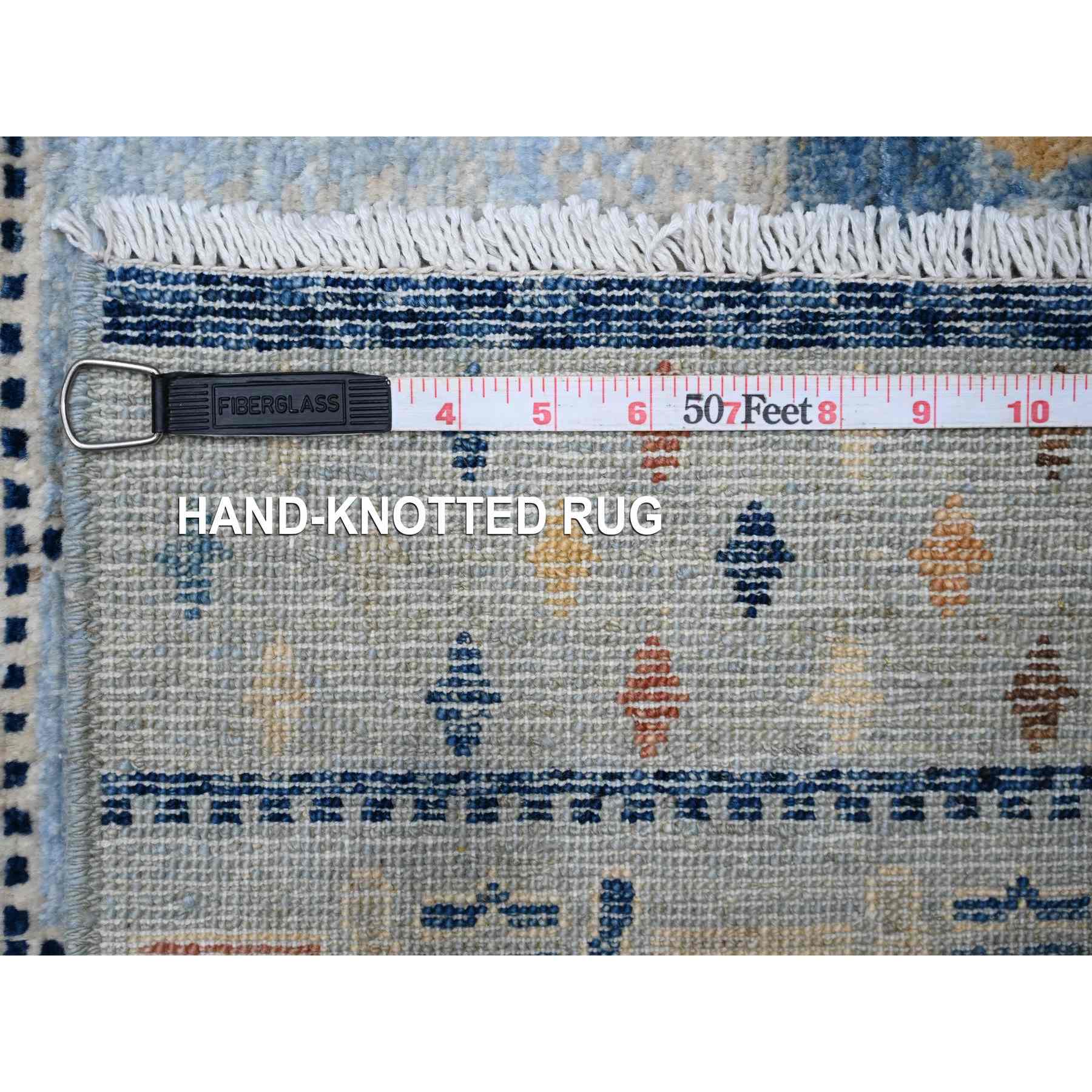 Tribal-Geometric-Hand-Knotted-Rug-443945