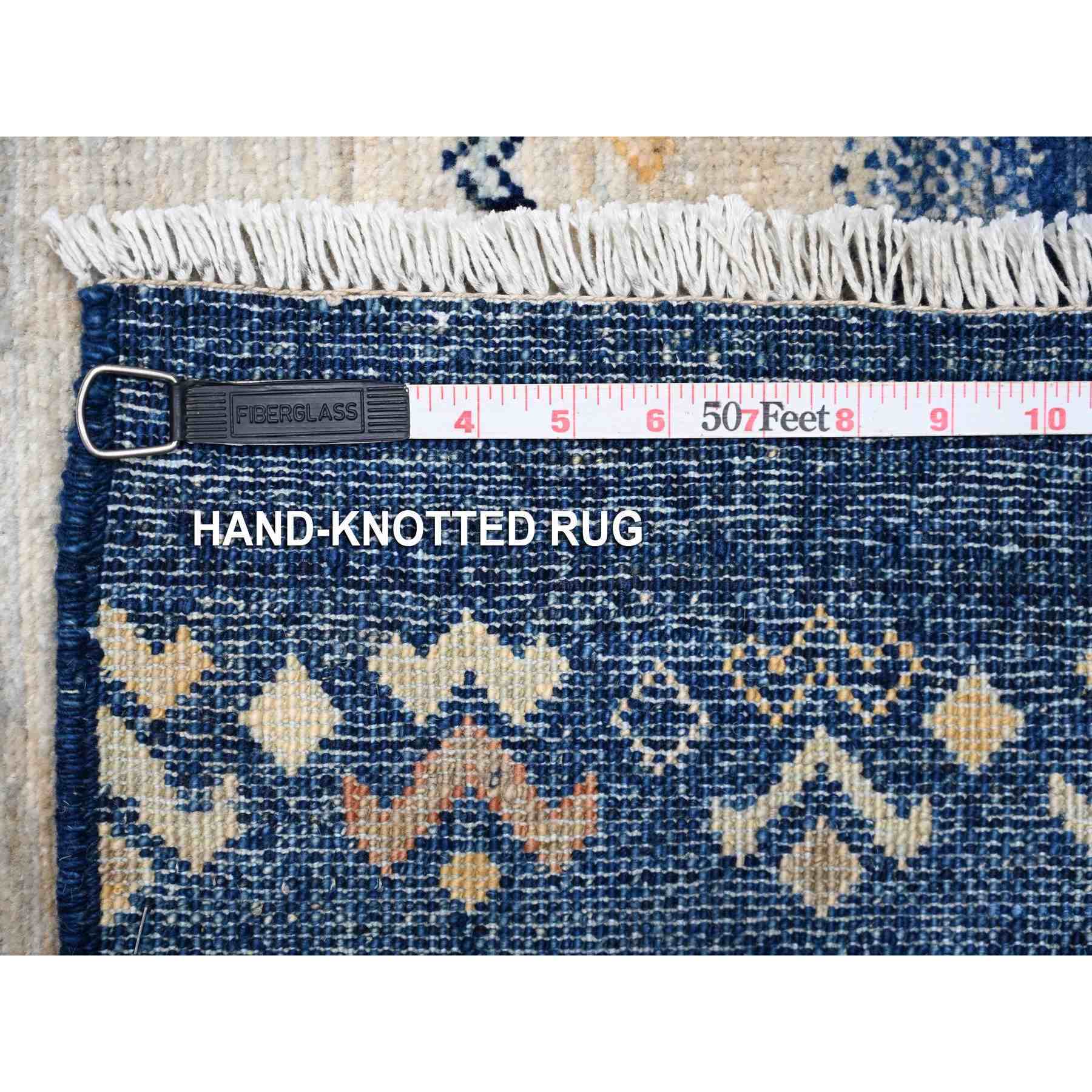 Tribal-Geometric-Hand-Knotted-Rug-444345