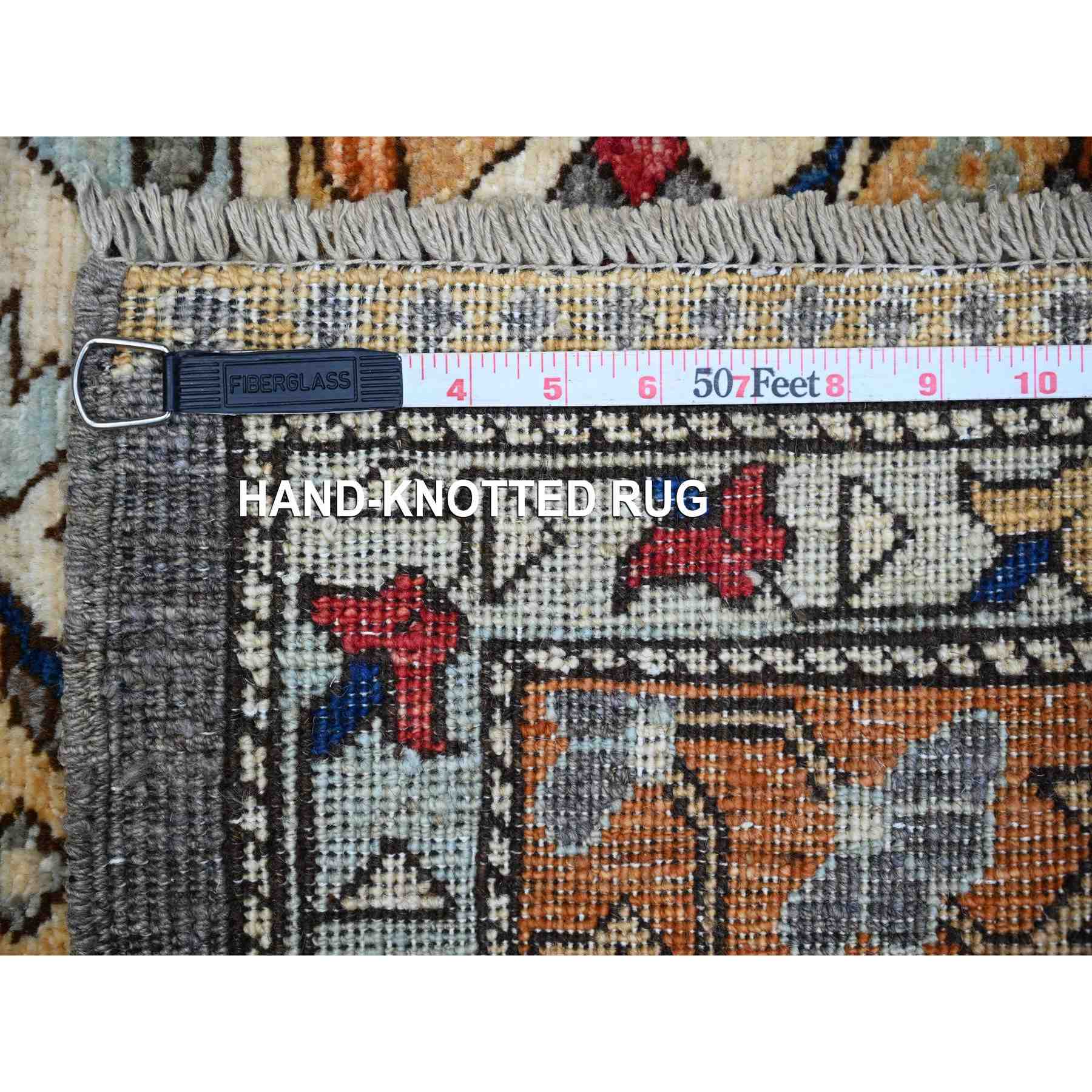 Tribal-Geometric-Hand-Knotted-Rug-444635