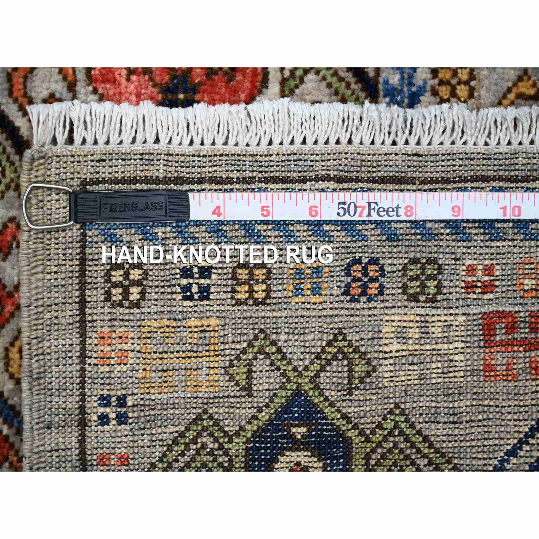 Tribal-Geometric-Hand-Knotted-Rug-444655