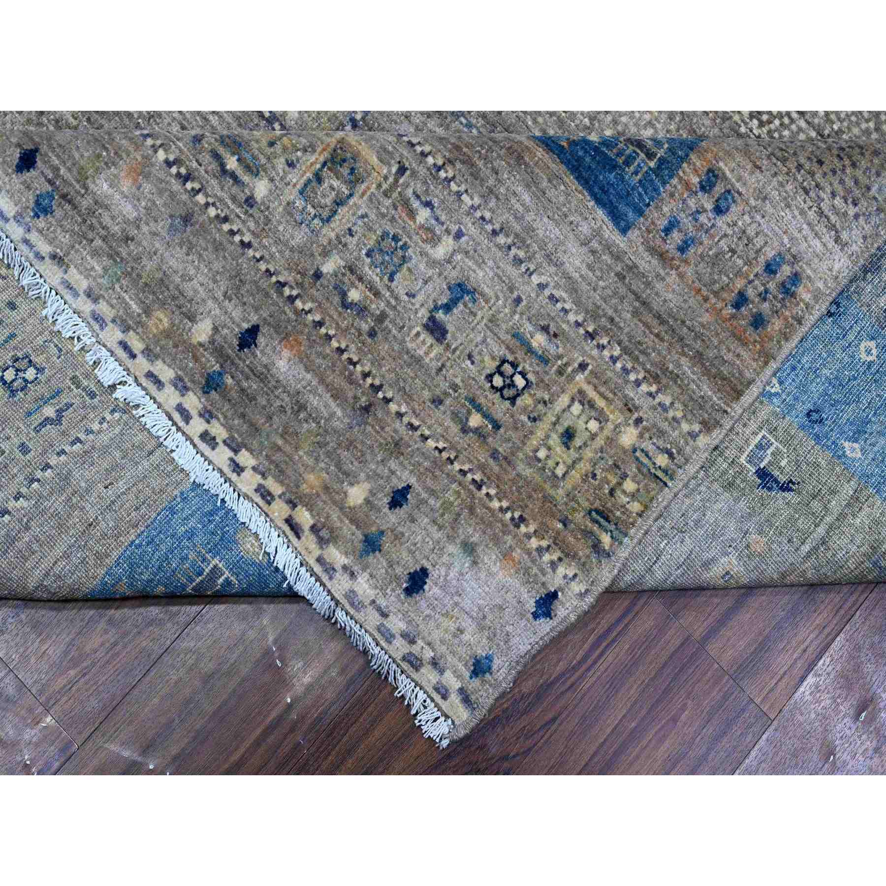 Tribal-Geometric-Hand-Knotted-Rug-444875