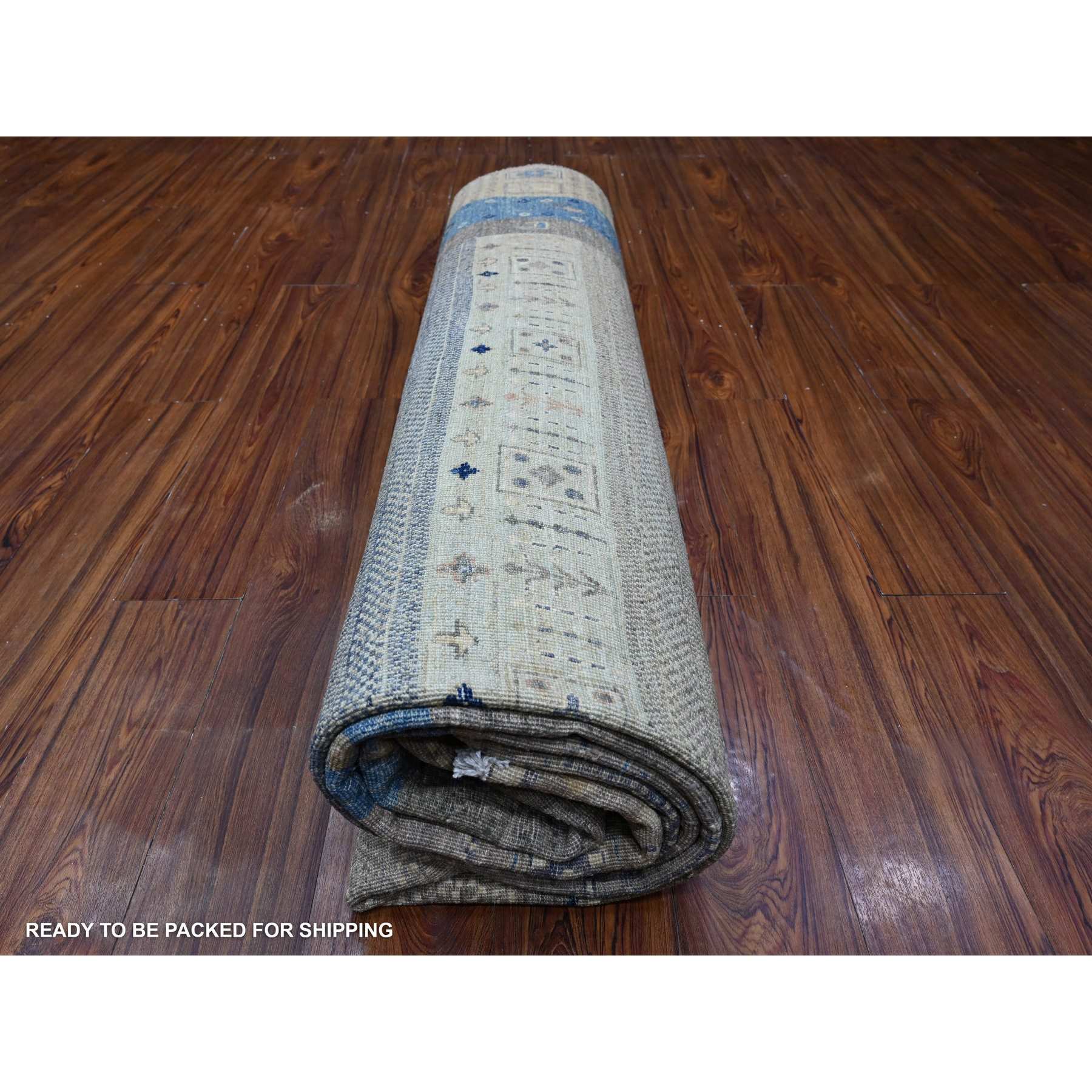 Tribal-Geometric-Hand-Knotted-Rug-444875