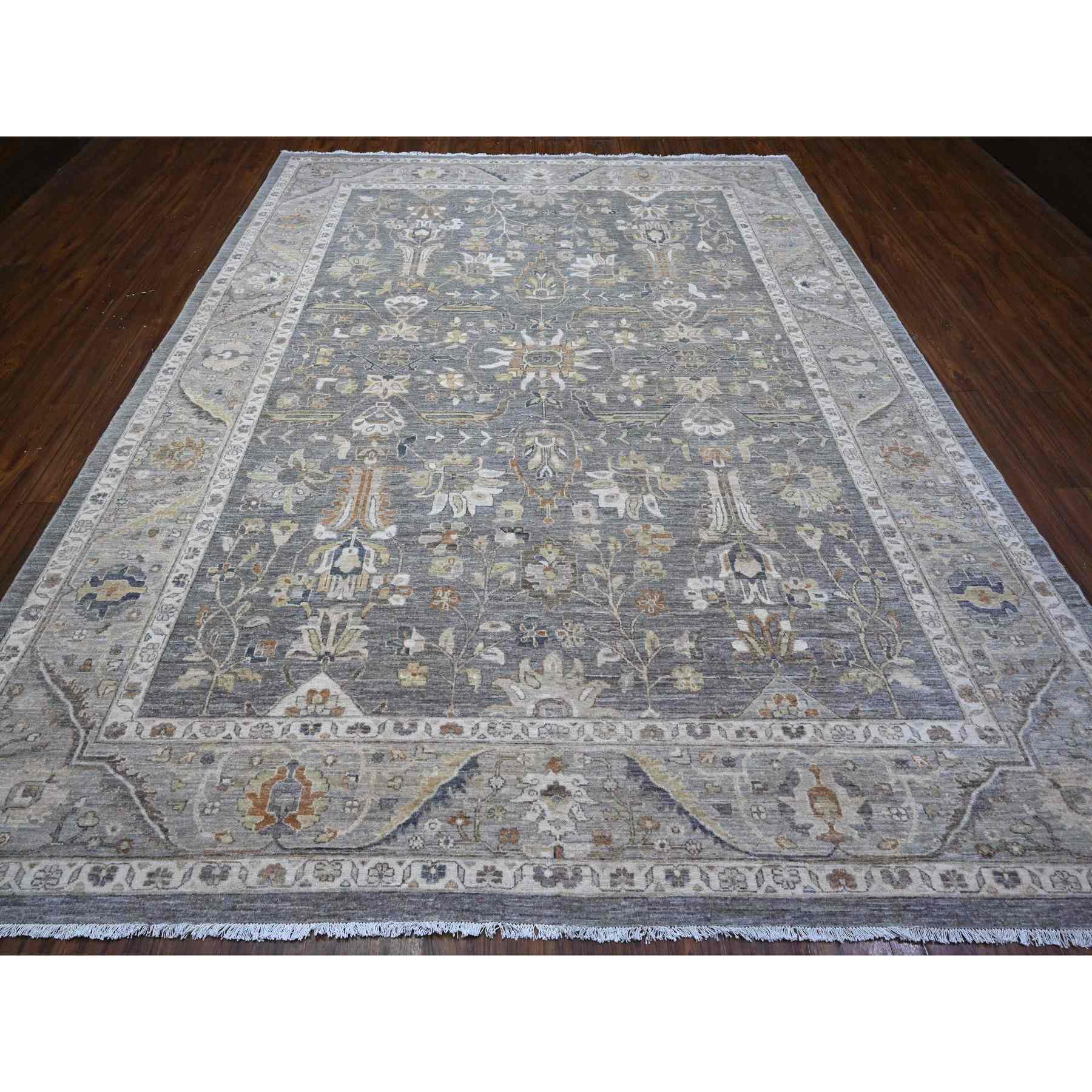 Heriz-Hand-Knotted-Rug-447120