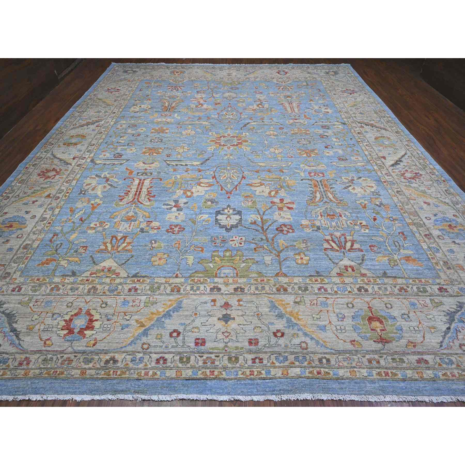 Heriz-Hand-Knotted-Rug-447465