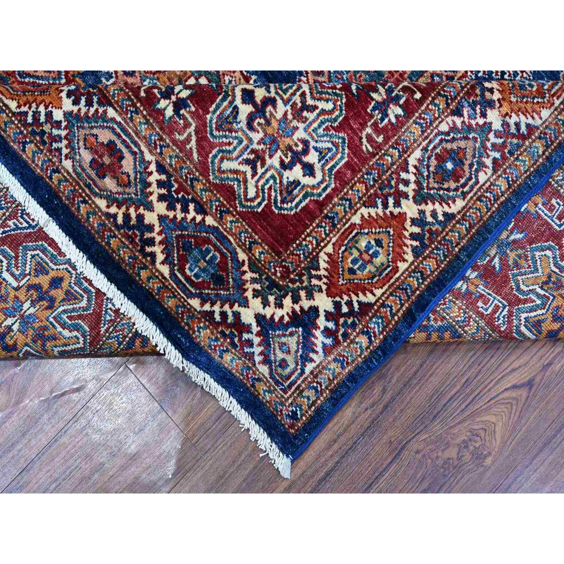 Kazak-Hand-Knotted-Rug-445415