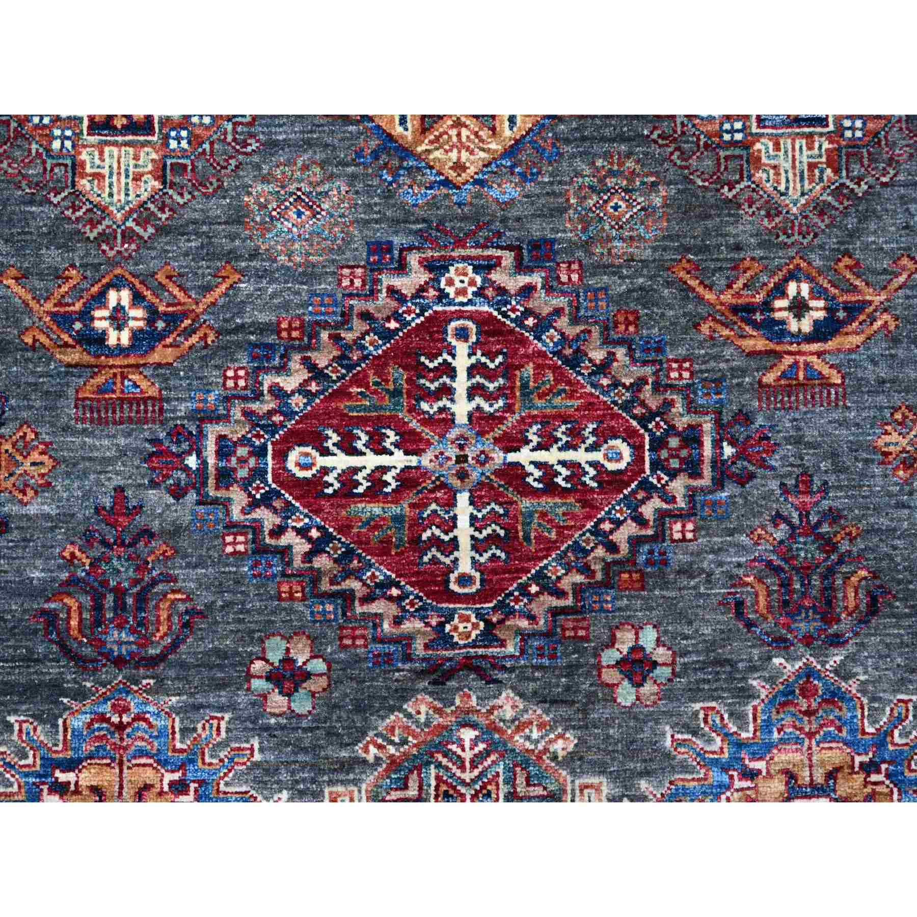 Kazak-Hand-Knotted-Rug-445420