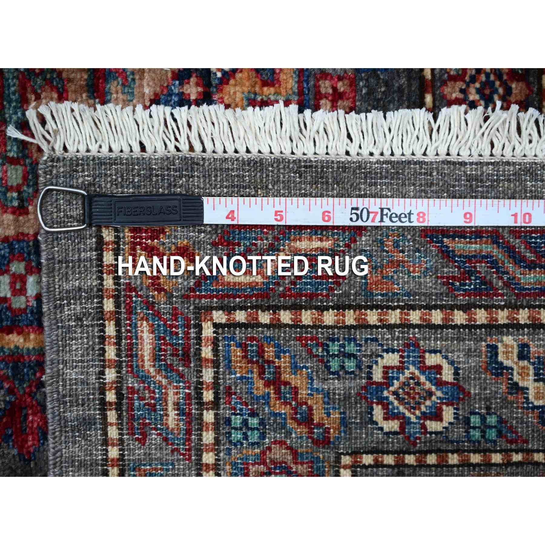 Kazak-Hand-Knotted-Rug-445420