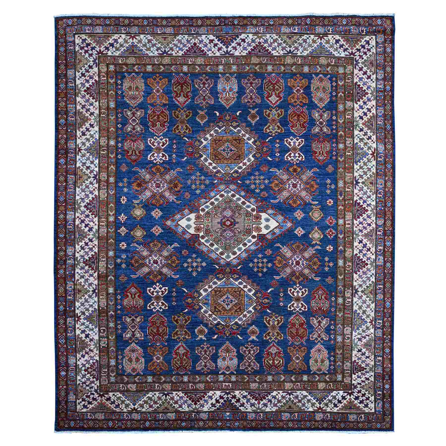 Kazak-Hand-Knotted-Rug-445435