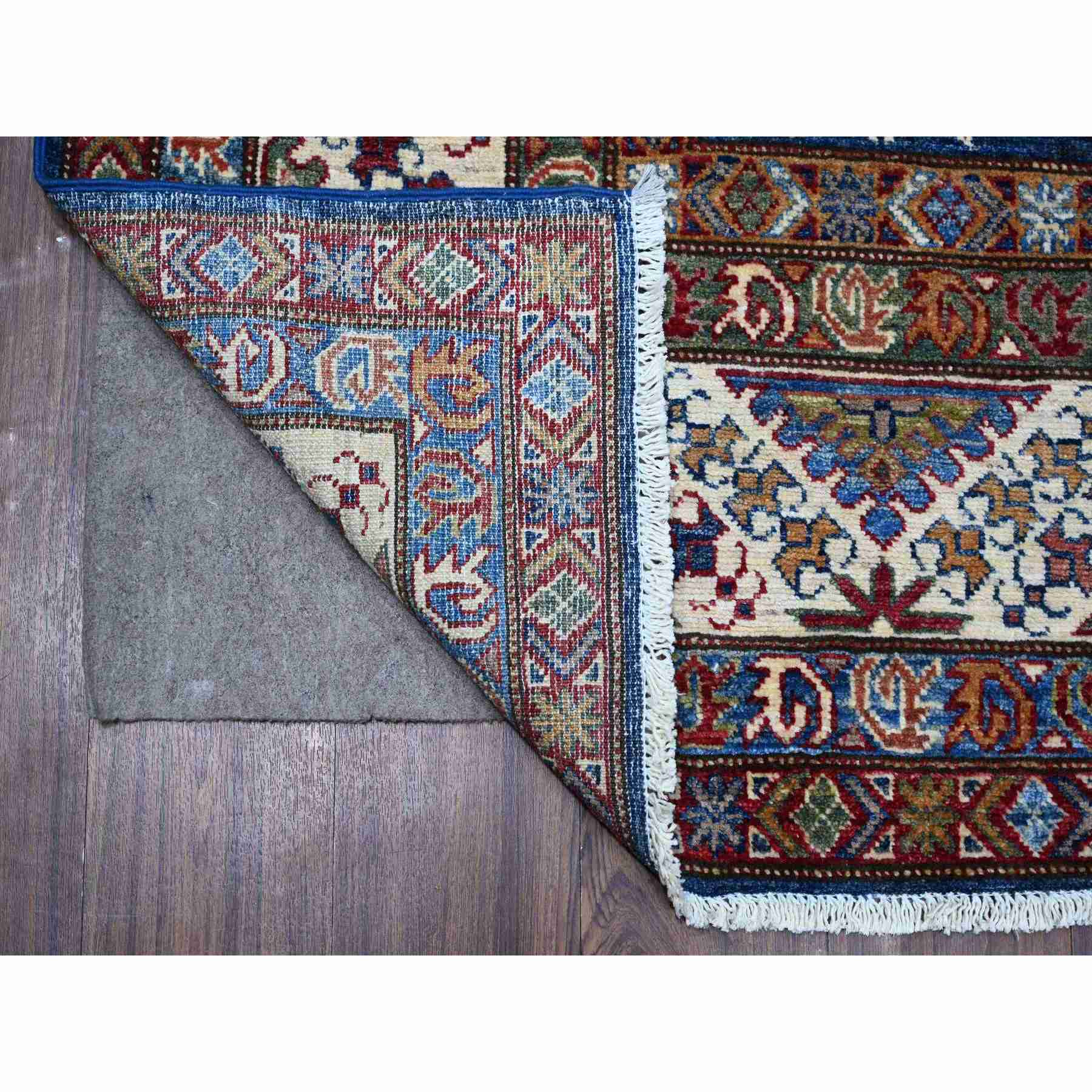 Kazak-Hand-Knotted-Rug-445435