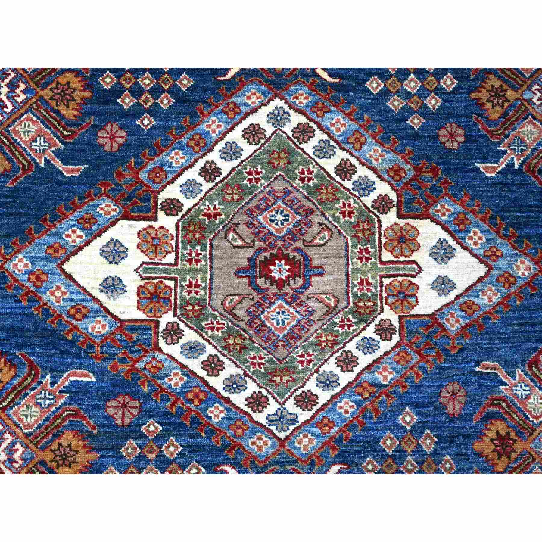 Kazak-Hand-Knotted-Rug-445435