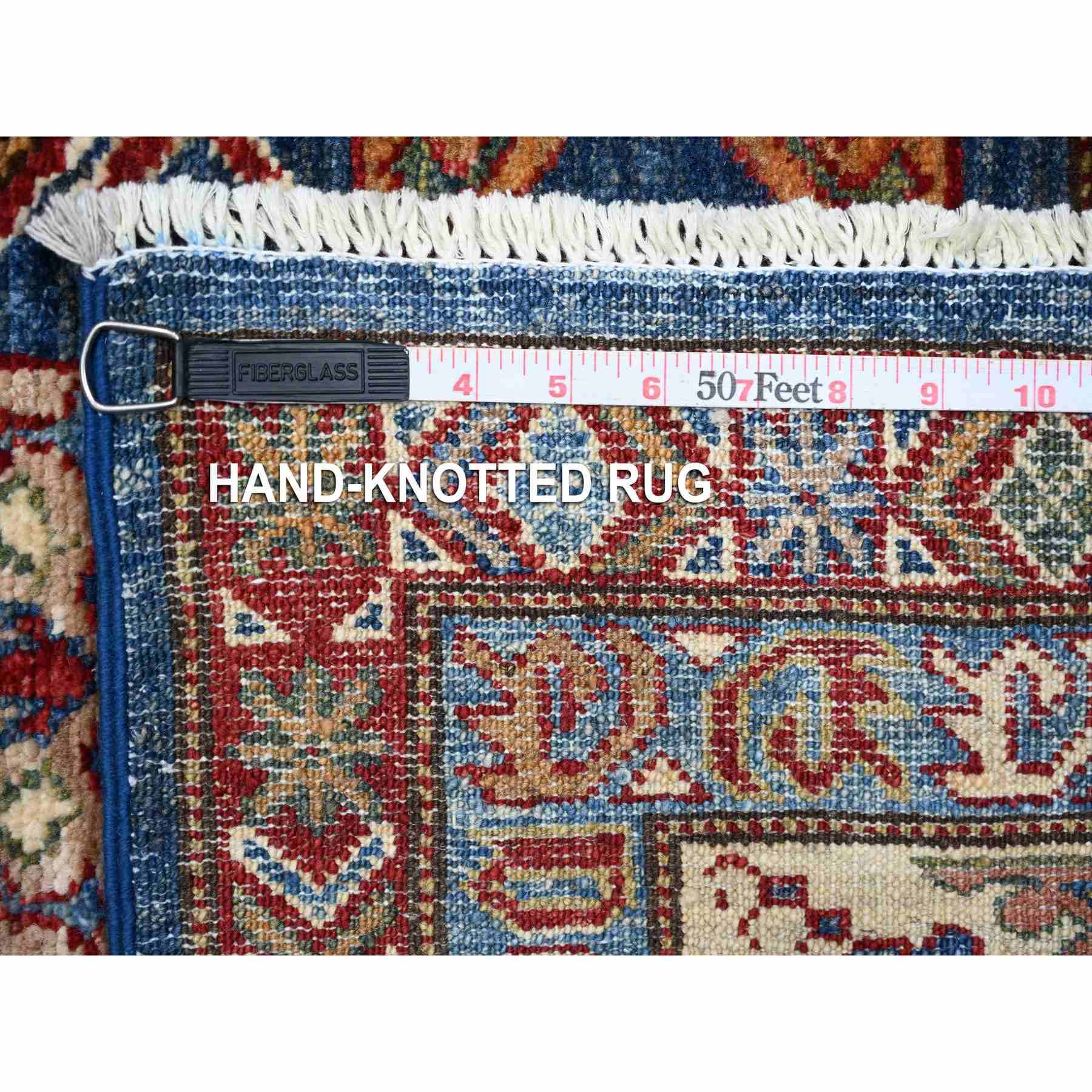 Kazak-Hand-Knotted-Rug-445435