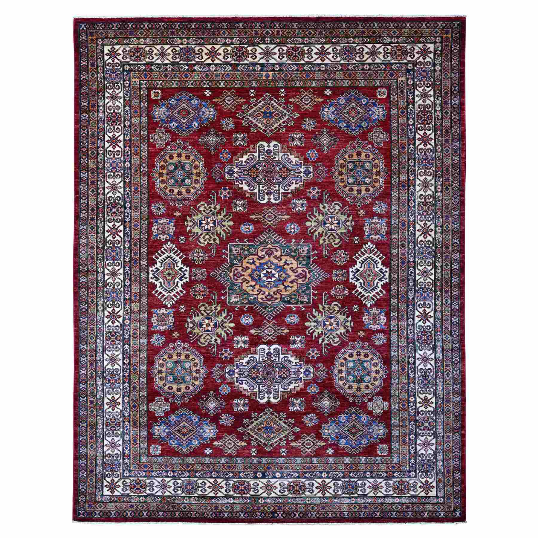 Kazak-Hand-Knotted-Rug-445440