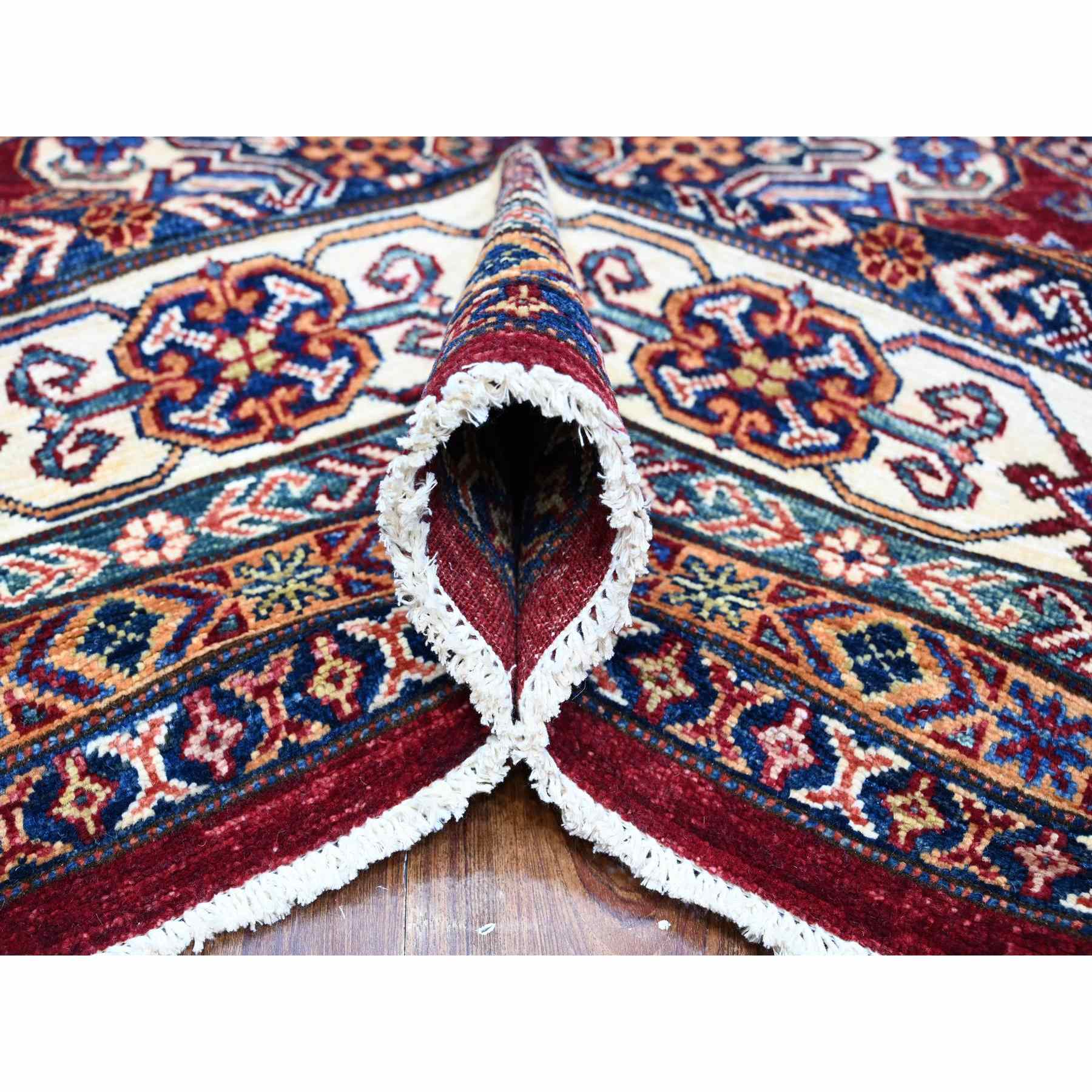 Kazak-Hand-Knotted-Rug-445440