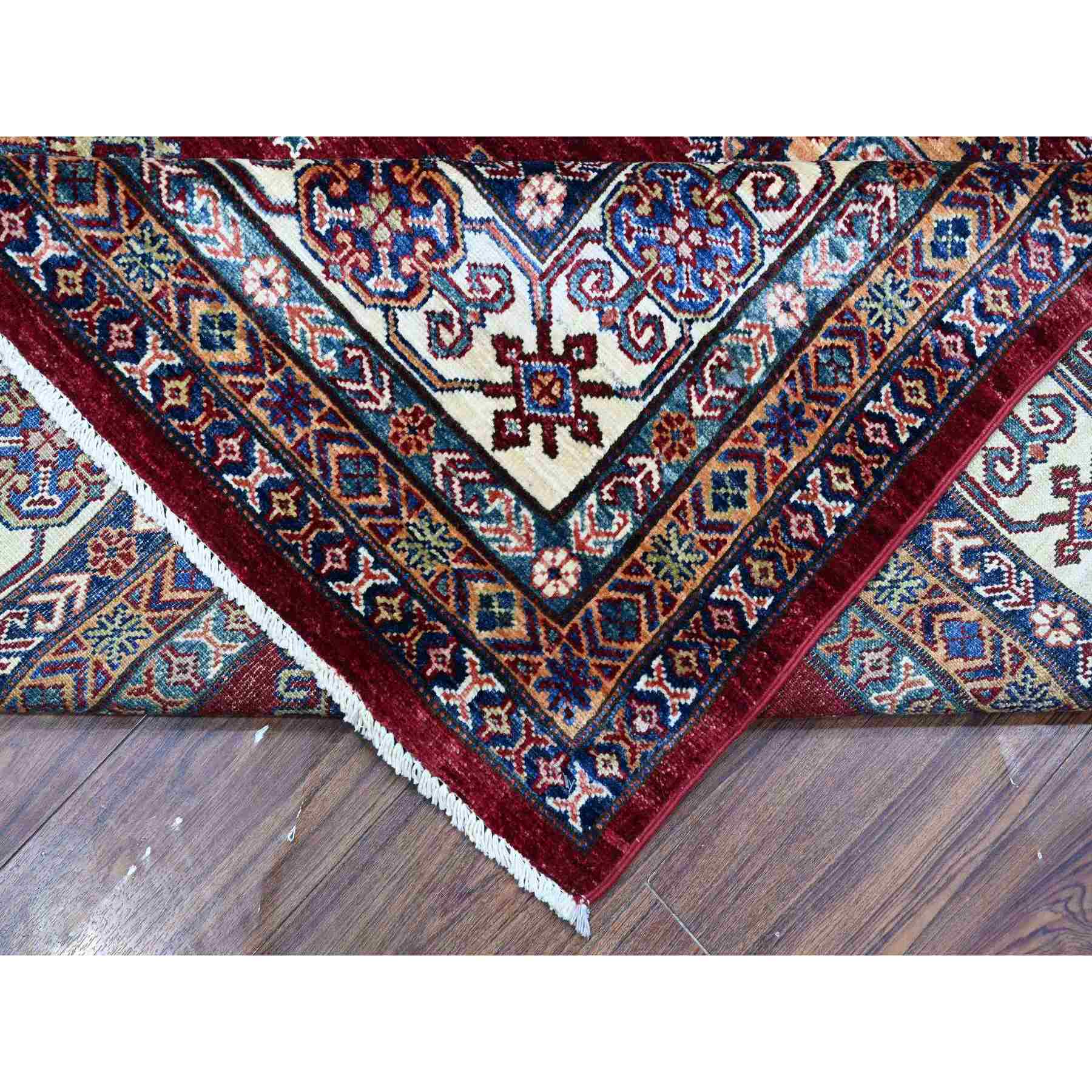 Kazak-Hand-Knotted-Rug-445440