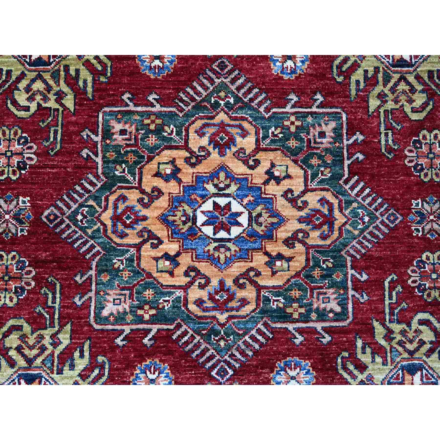 Kazak-Hand-Knotted-Rug-445440