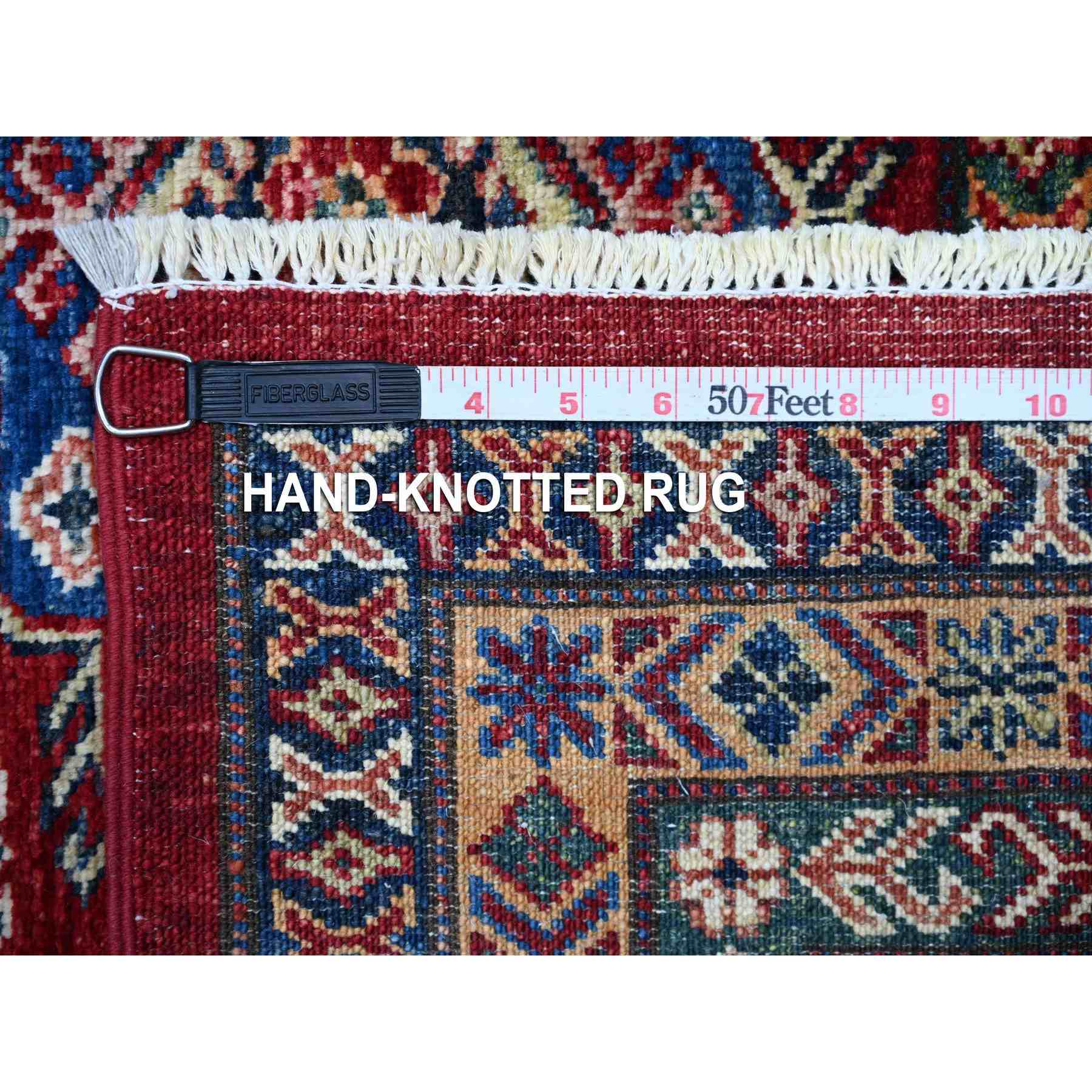 Kazak-Hand-Knotted-Rug-445440