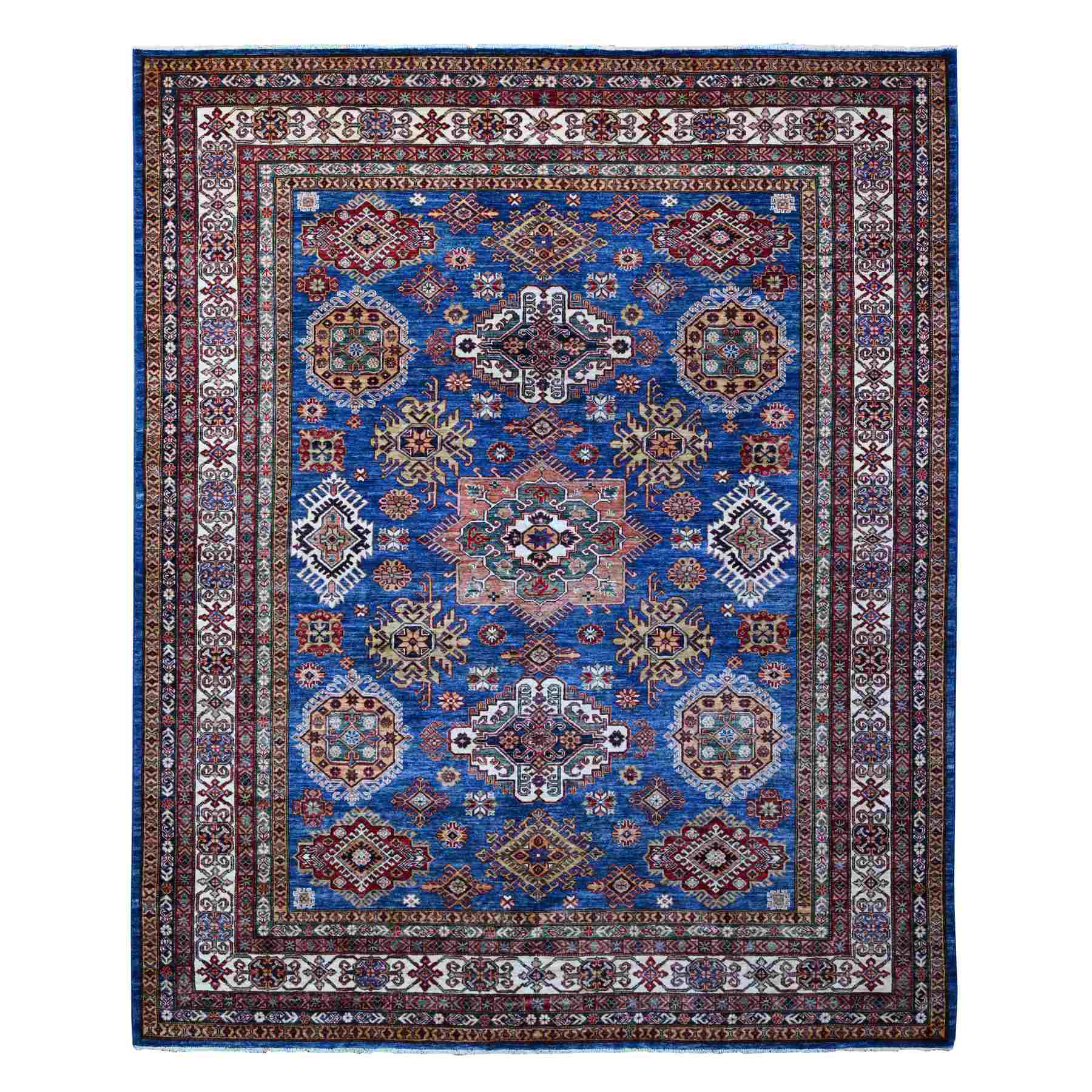 Kazak-Hand-Knotted-Rug-445450