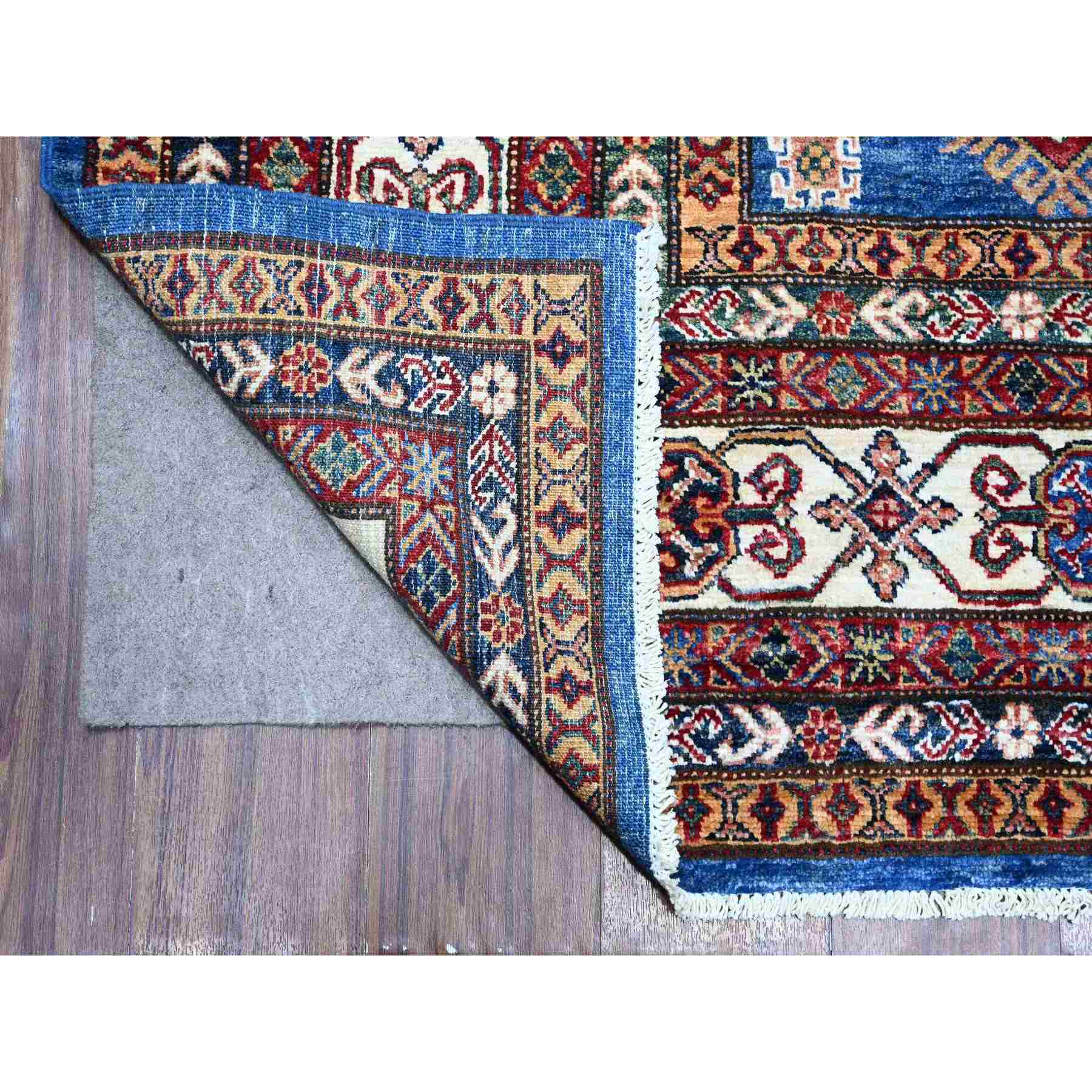 Kazak-Hand-Knotted-Rug-445450