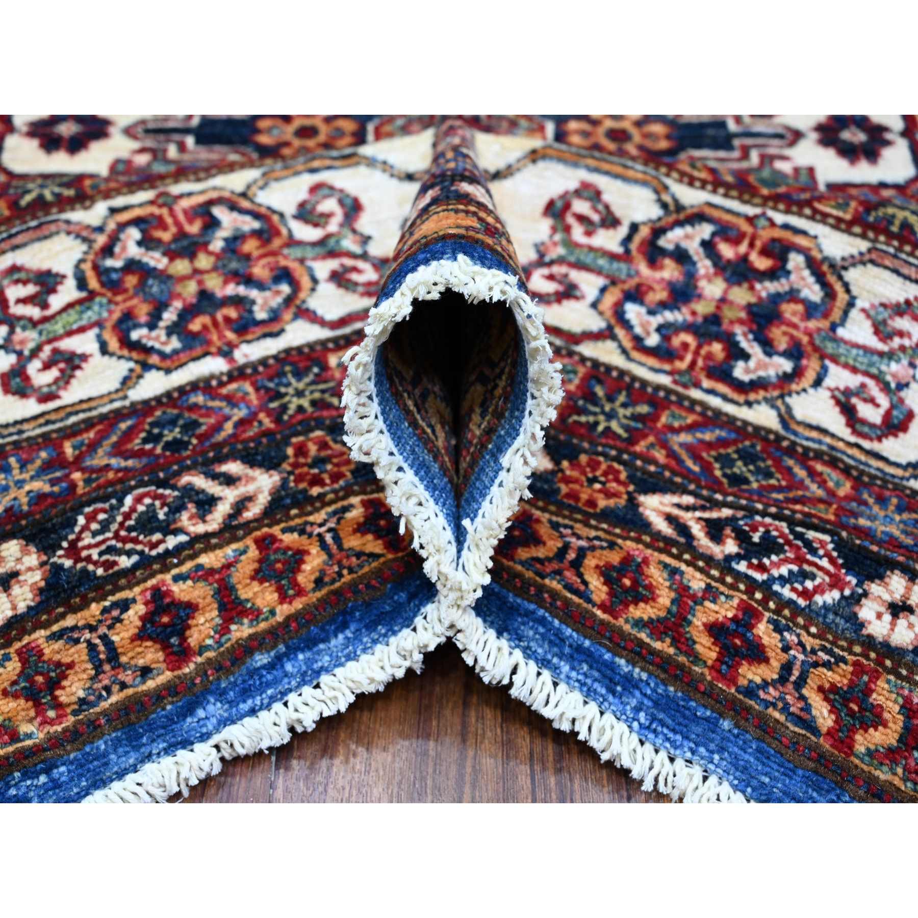 Kazak-Hand-Knotted-Rug-445450