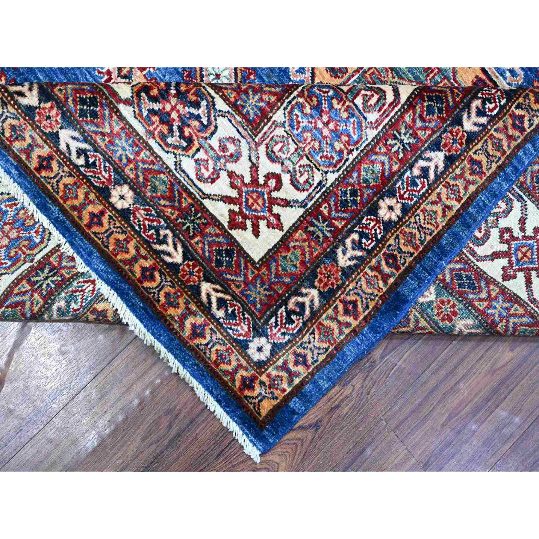 Kazak-Hand-Knotted-Rug-445450