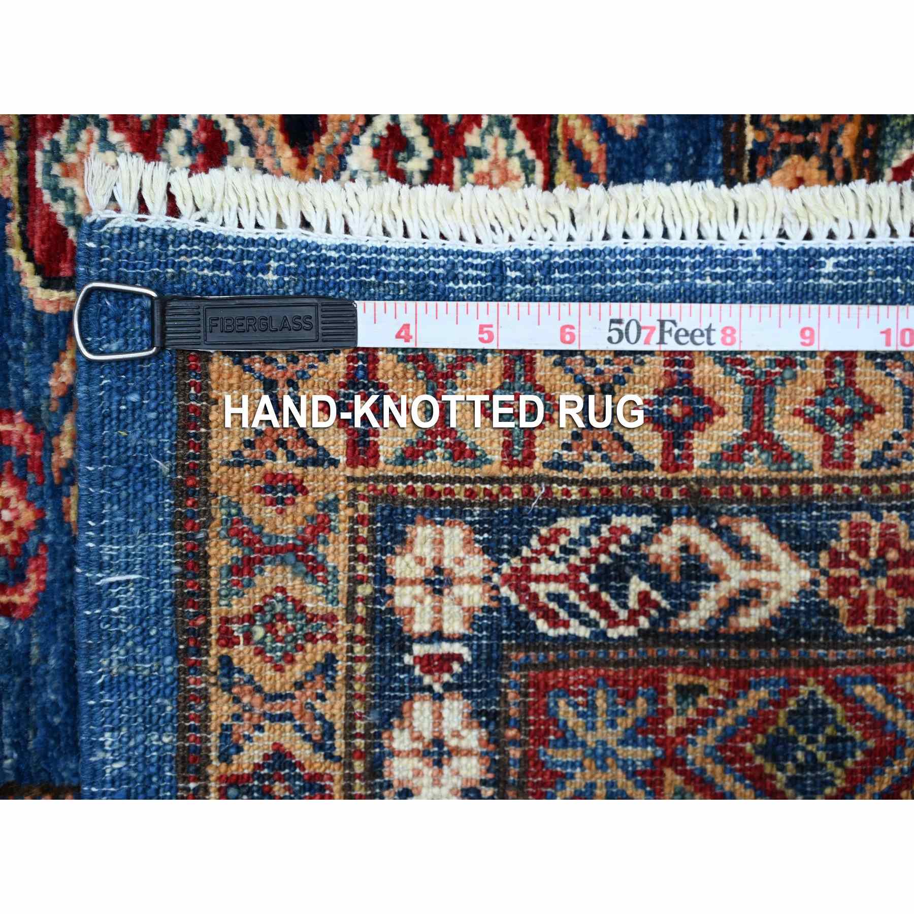 Kazak-Hand-Knotted-Rug-445450