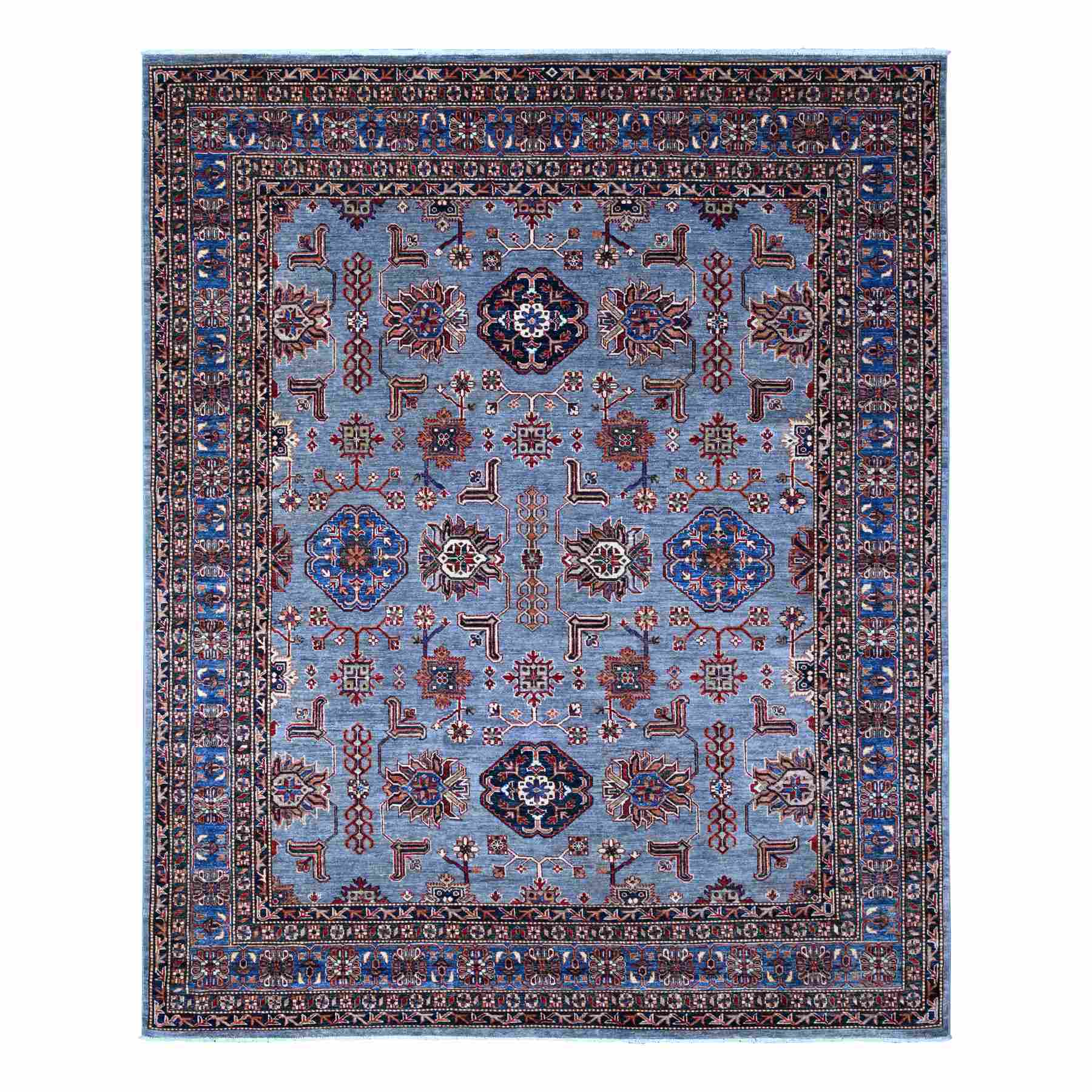 Kazak-Hand-Knotted-Rug-445455